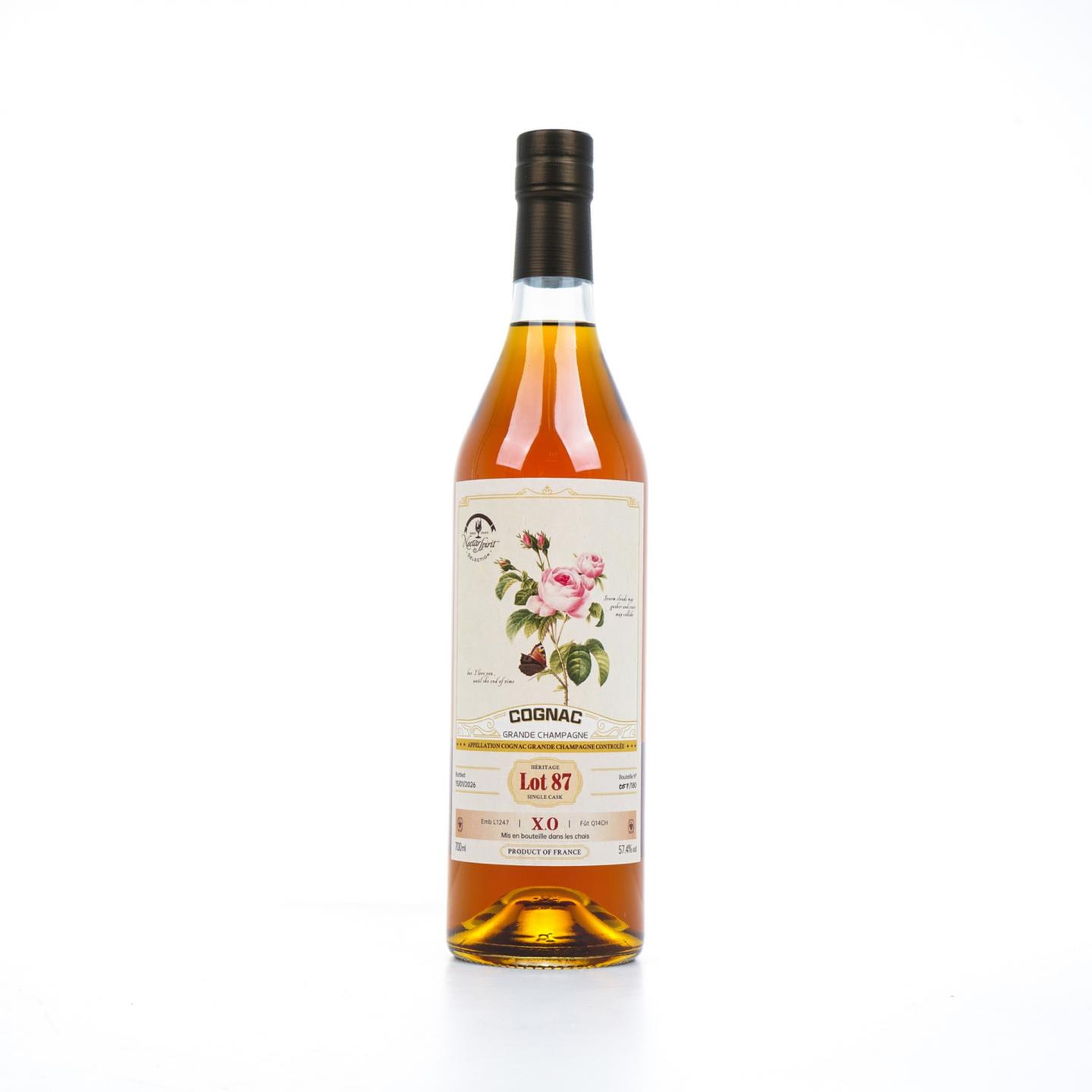Nectar Spirit Lot 87 传承款单桶干邑 XO 2026