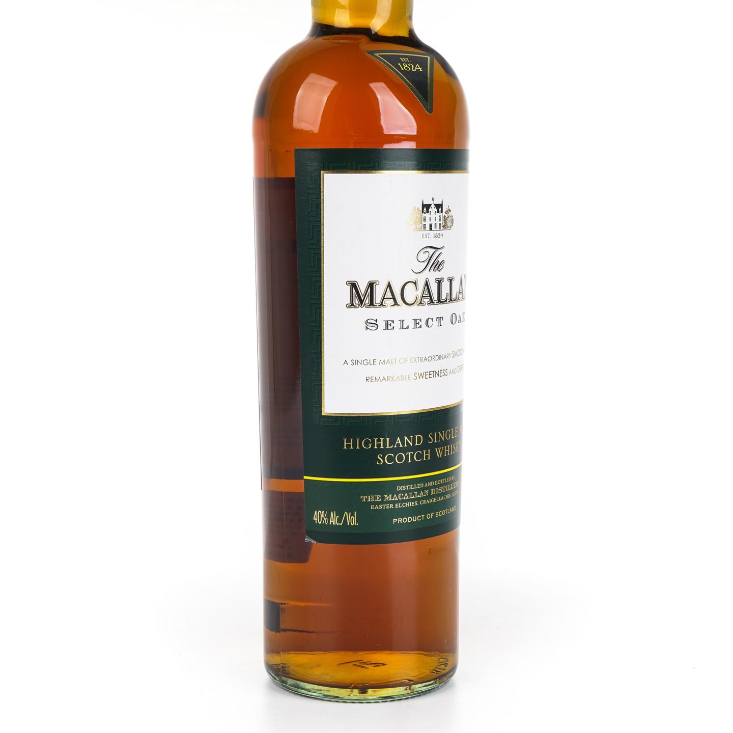 麦卡伦 1824 Select Oak 绿标 1000ml
