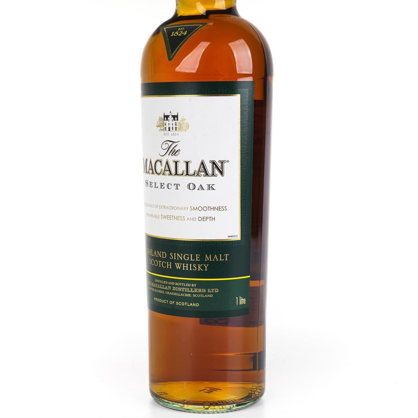 麦卡伦 1824 Select Oak 绿标 1000ml