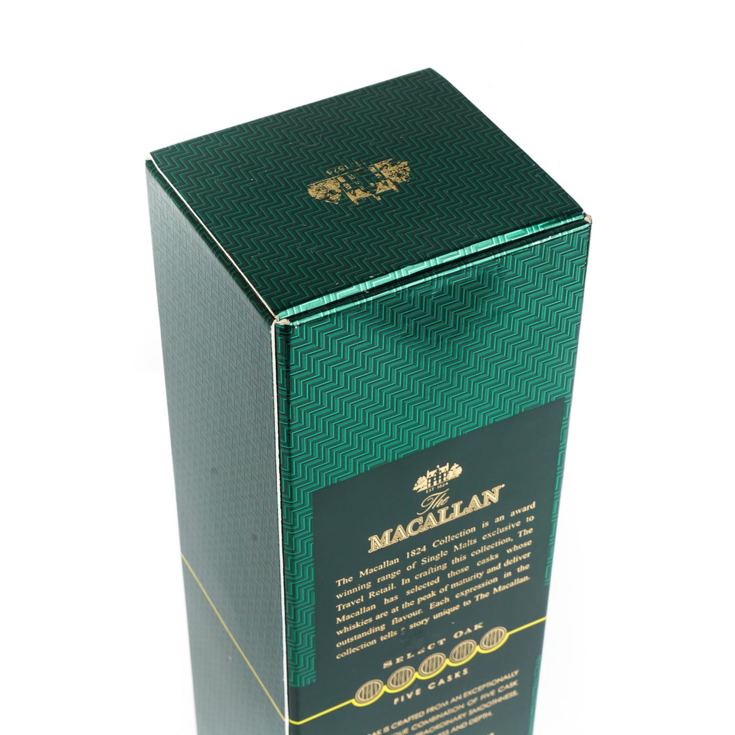 麦卡伦 1824 Select Oak 绿标 1000ml