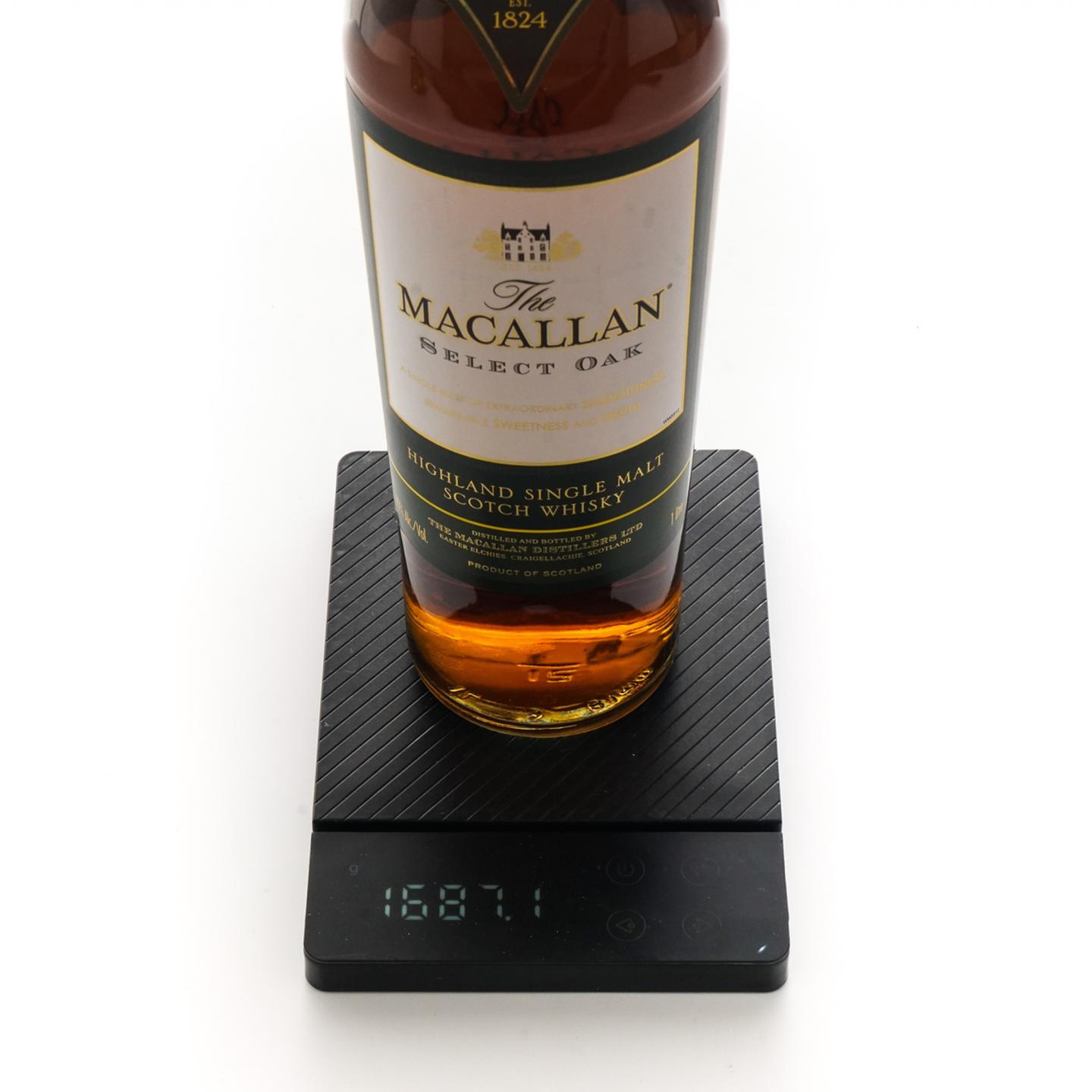 麦卡伦 1824 Select Oak 绿标 1000ml