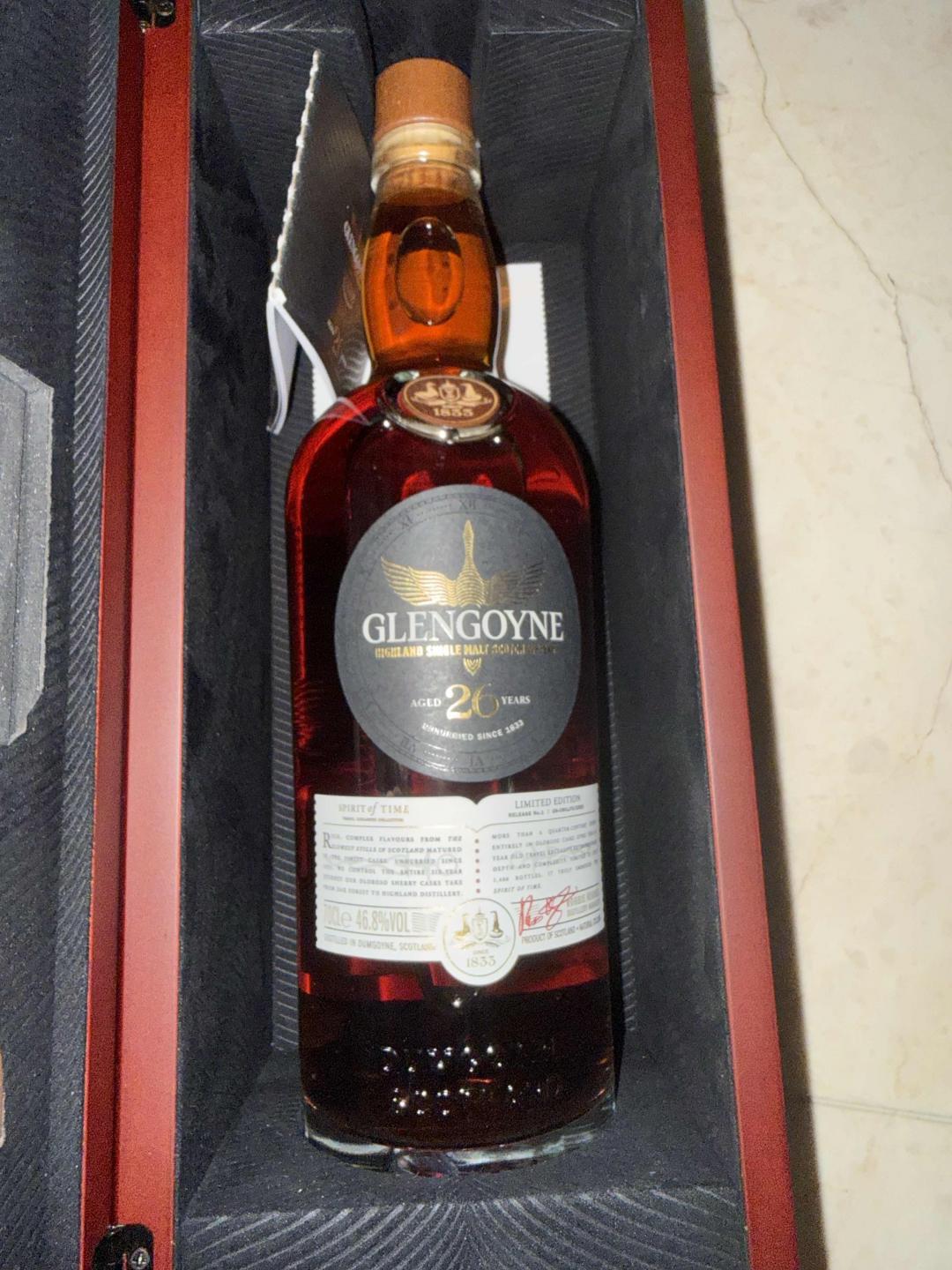格兰哥尼26年首版Glengoyne 26 YO Timeless_大拍-酒虫网