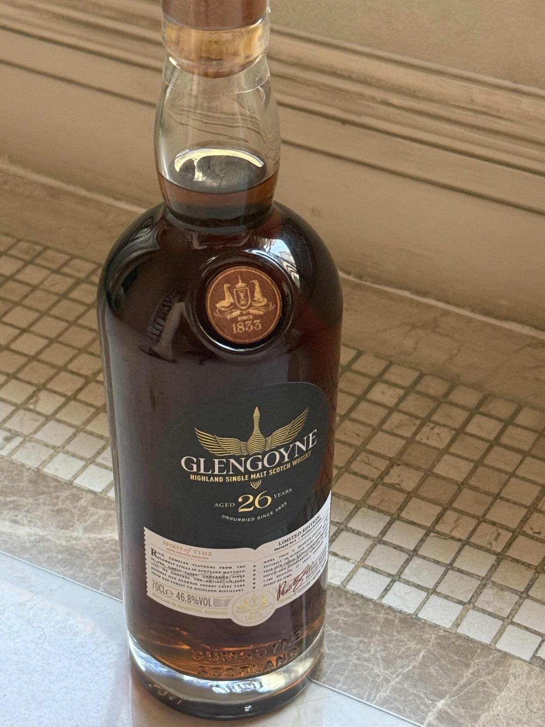 格兰哥尼26年首版Glengoyne 26 YO Timeless_大拍-酒虫网
