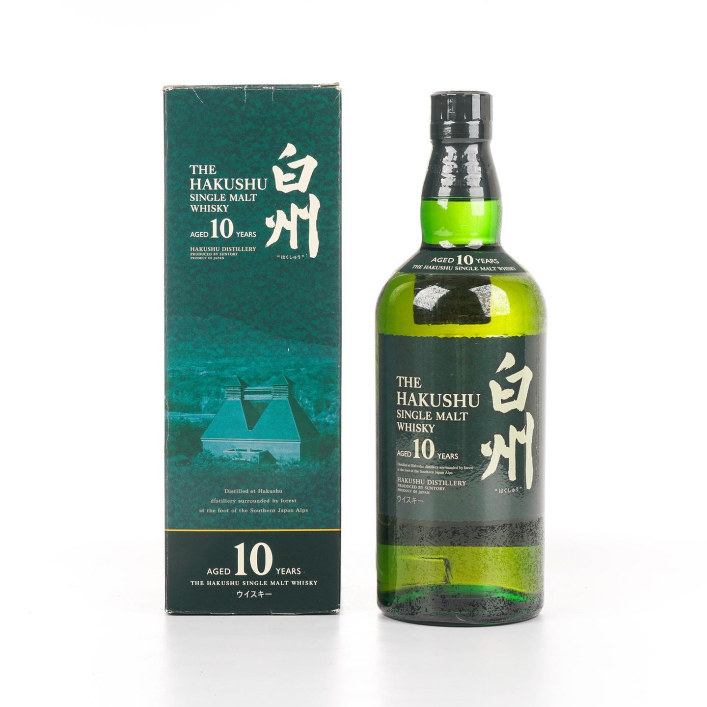 白州 10年 金花头 40.5%