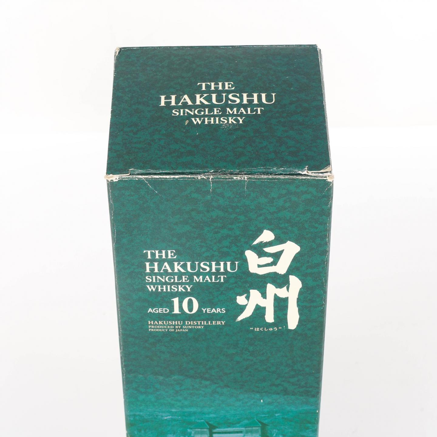 白州 10年 金花头 40.5%