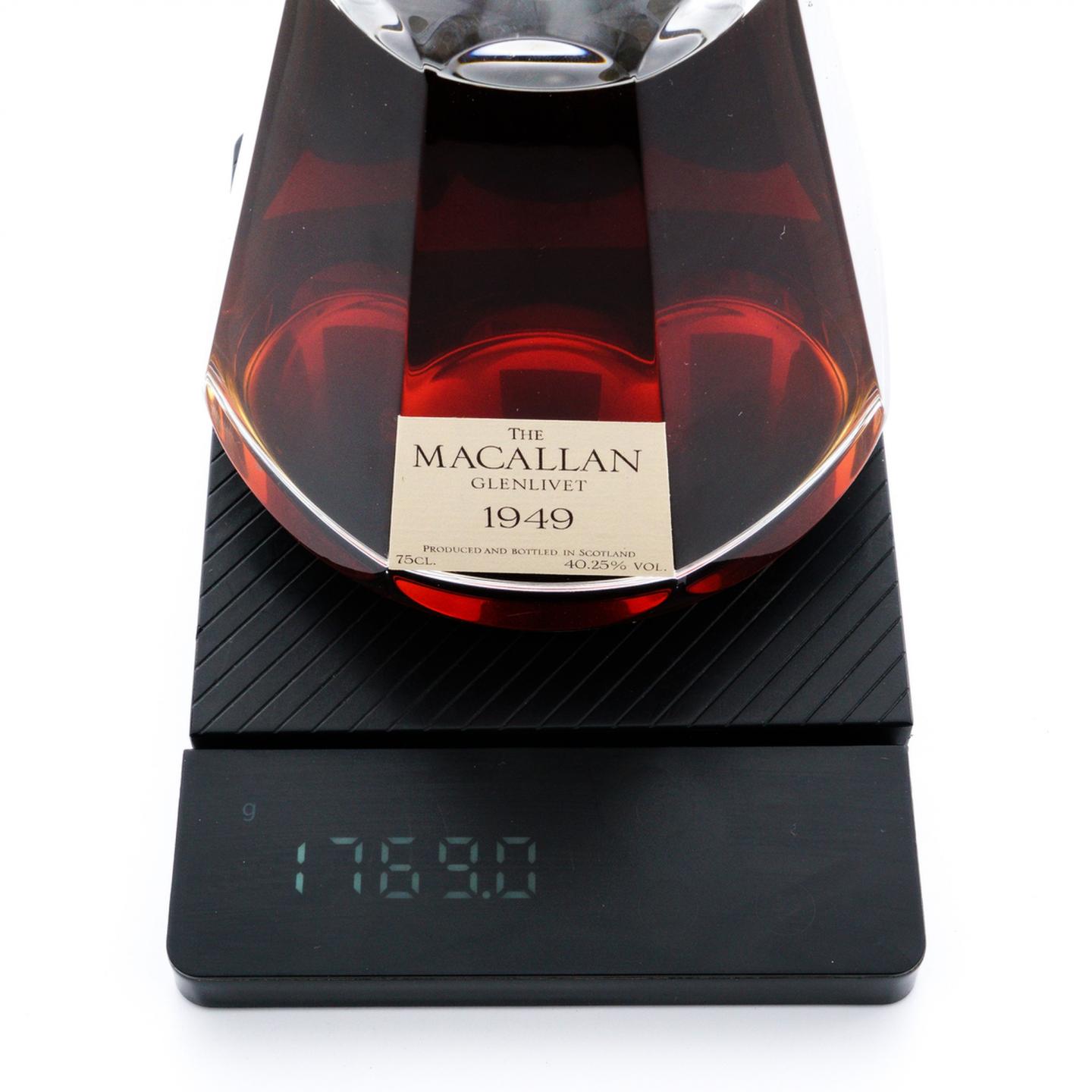 麦卡伦 1949 法国巴卡拉水晶瓶 750ml