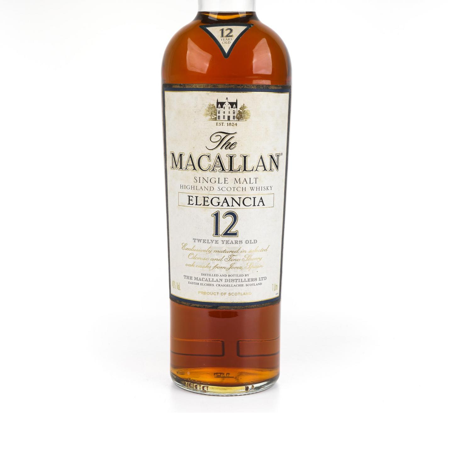 麦卡伦 12年 Elegancia 1升装 40%Vol.
