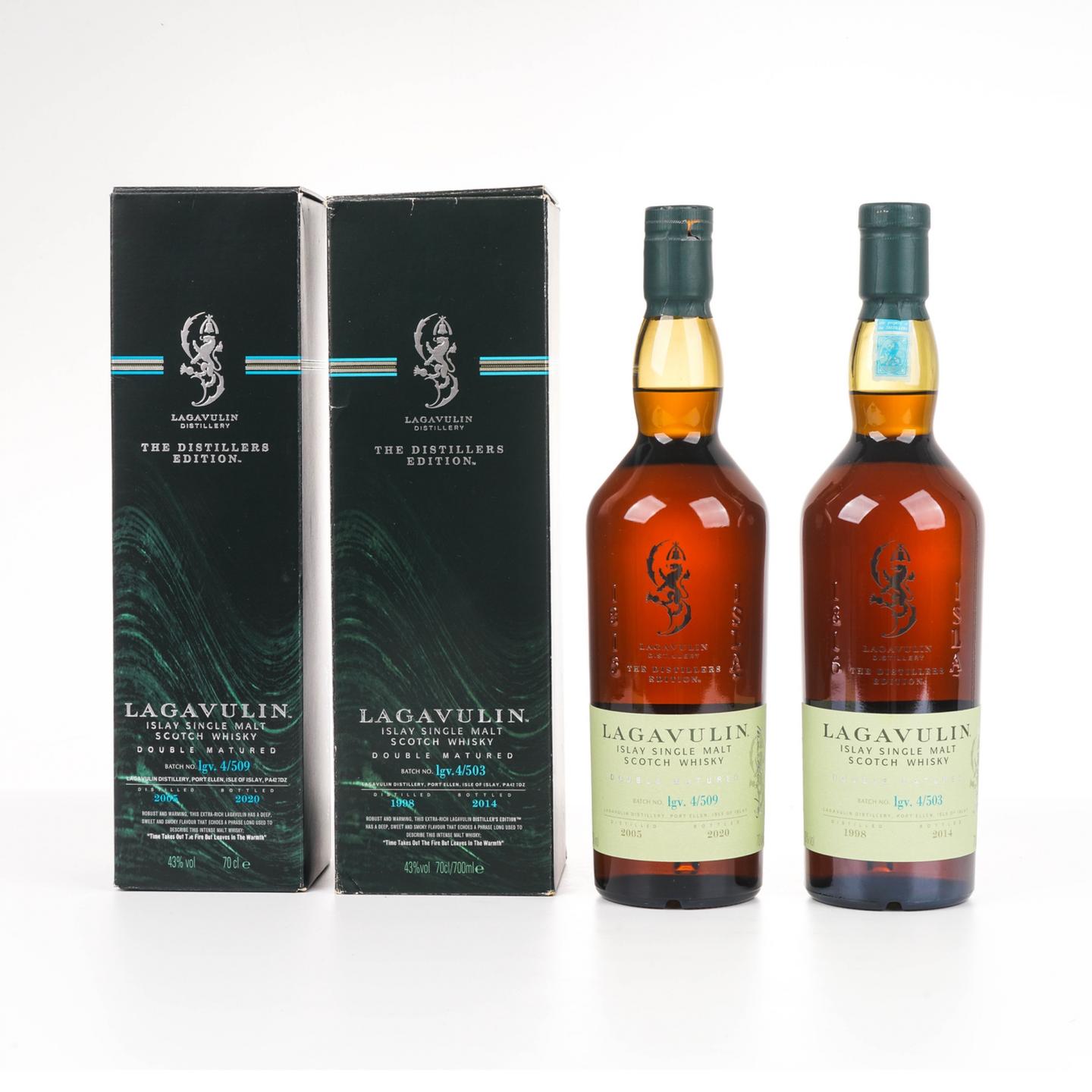 乐加维林 1998/2005 Double Matured PX雪莉桶 酒厂限量版 2瓶组