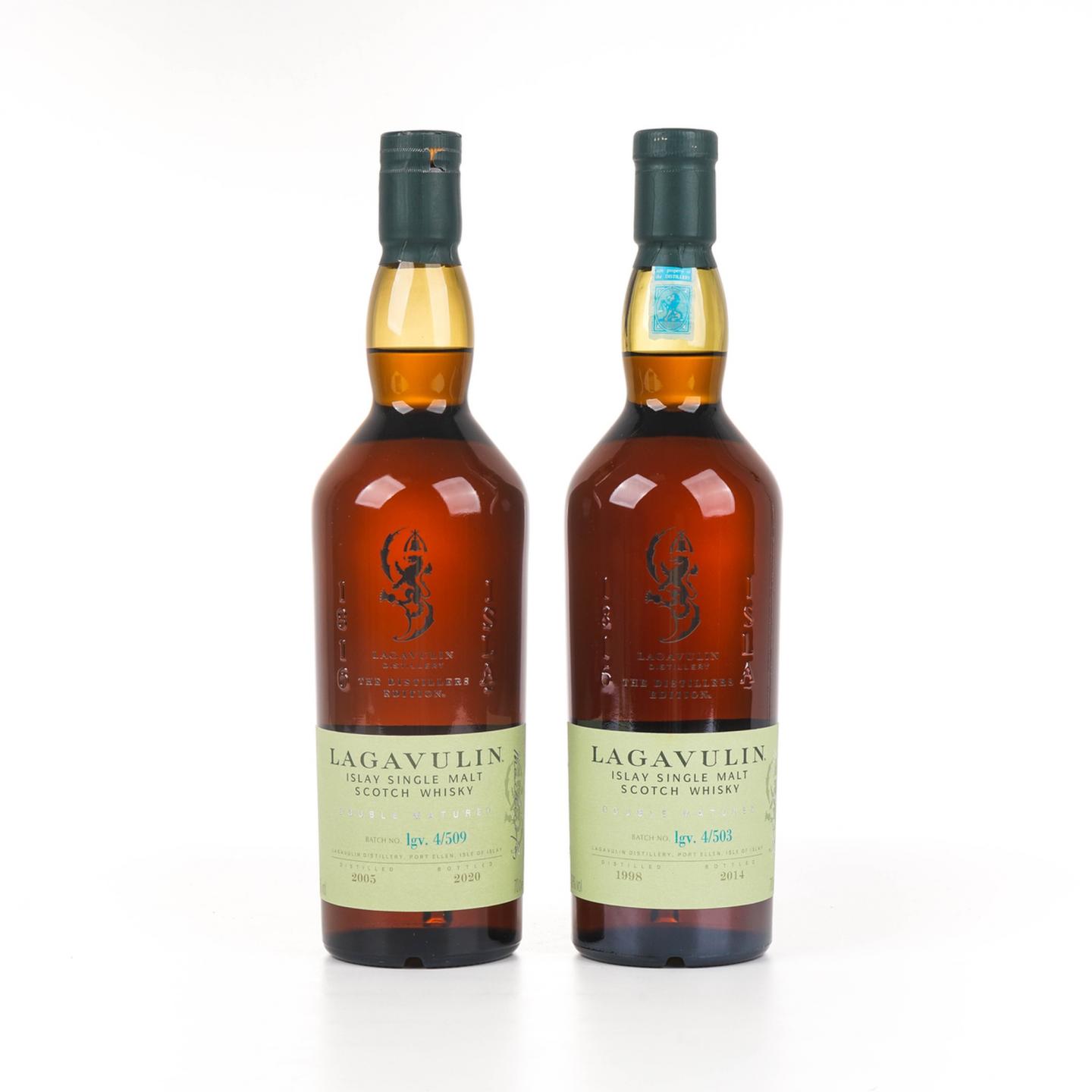 乐加维林 1998/2005 Double Matured PX雪莉桶 酒厂限量版 2瓶组