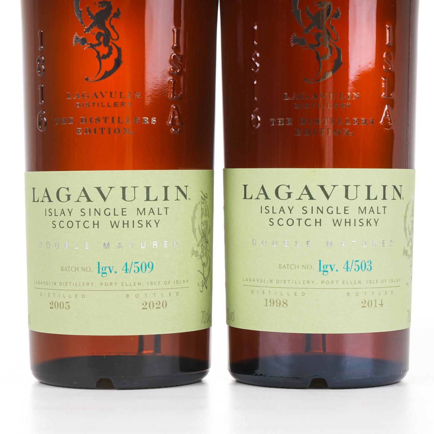 乐加维林 1998/2005 Double Matured PX雪莉桶 酒厂限量版 2瓶组