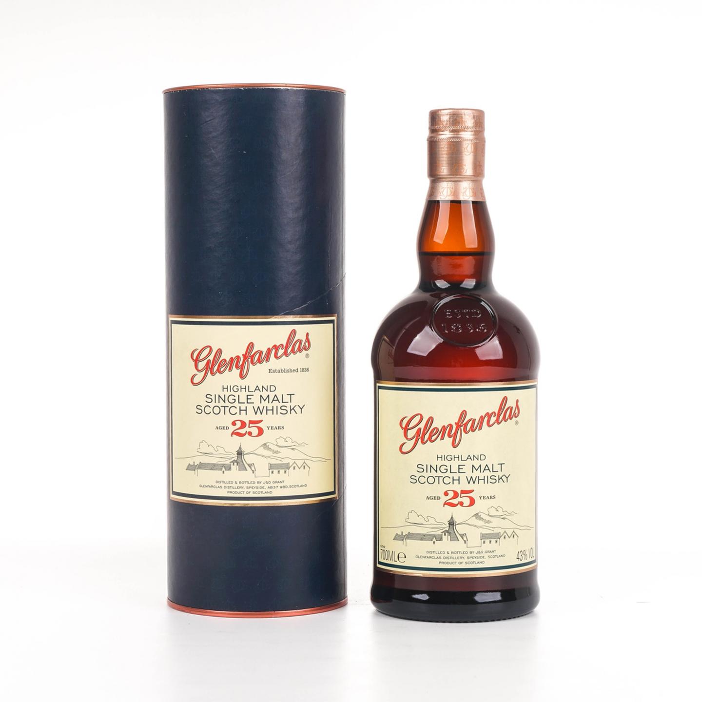 格兰花格 25年 圆筒 700ml