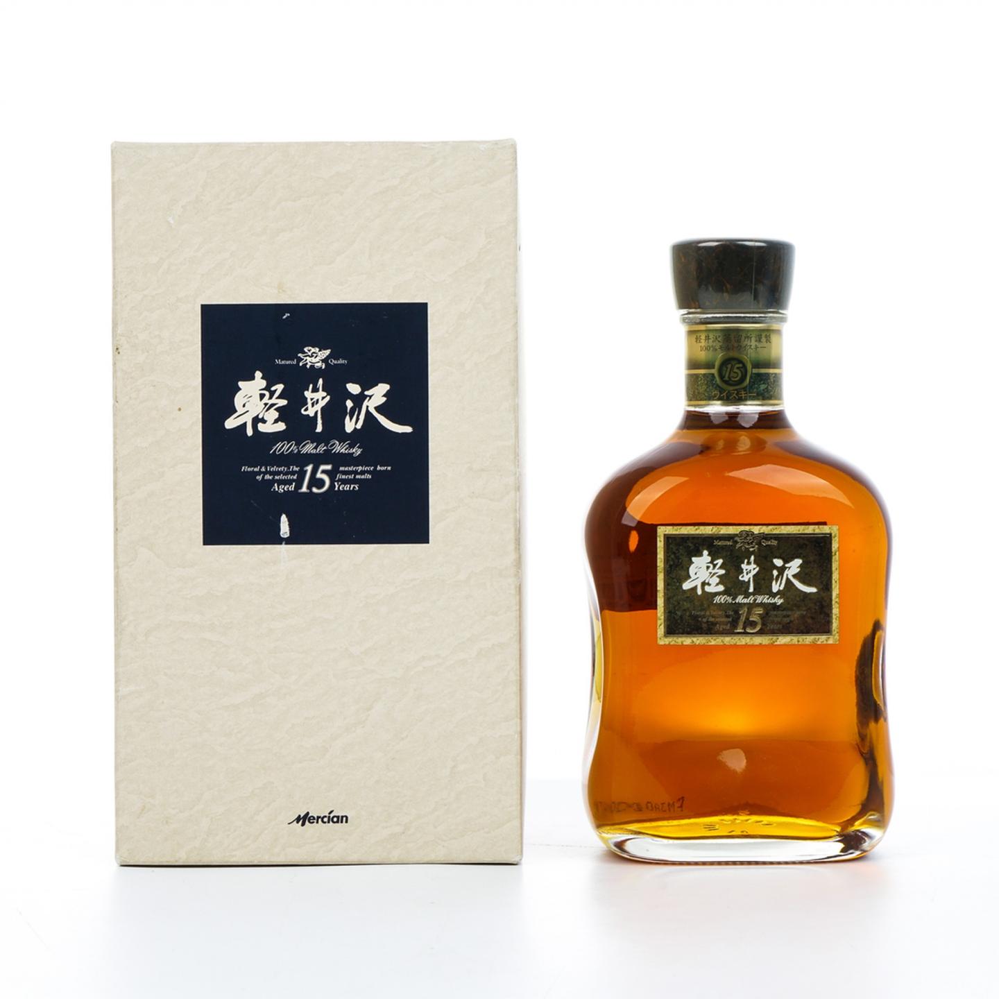 轻井泽 15年 100% Malt Whisky 方盒