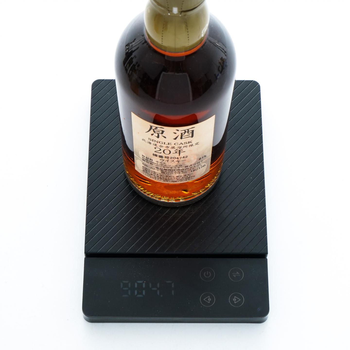 余市20年单桶原酒500ml 樽番号204742_大拍-酒虫网