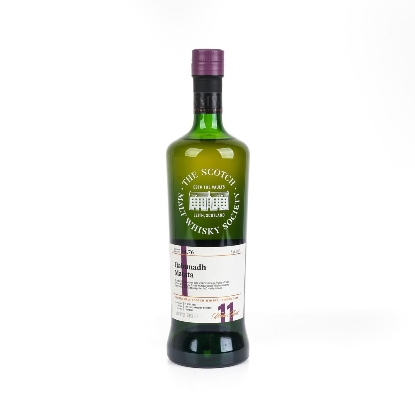 SMWS 54.76 雅伯莱 11年 2007