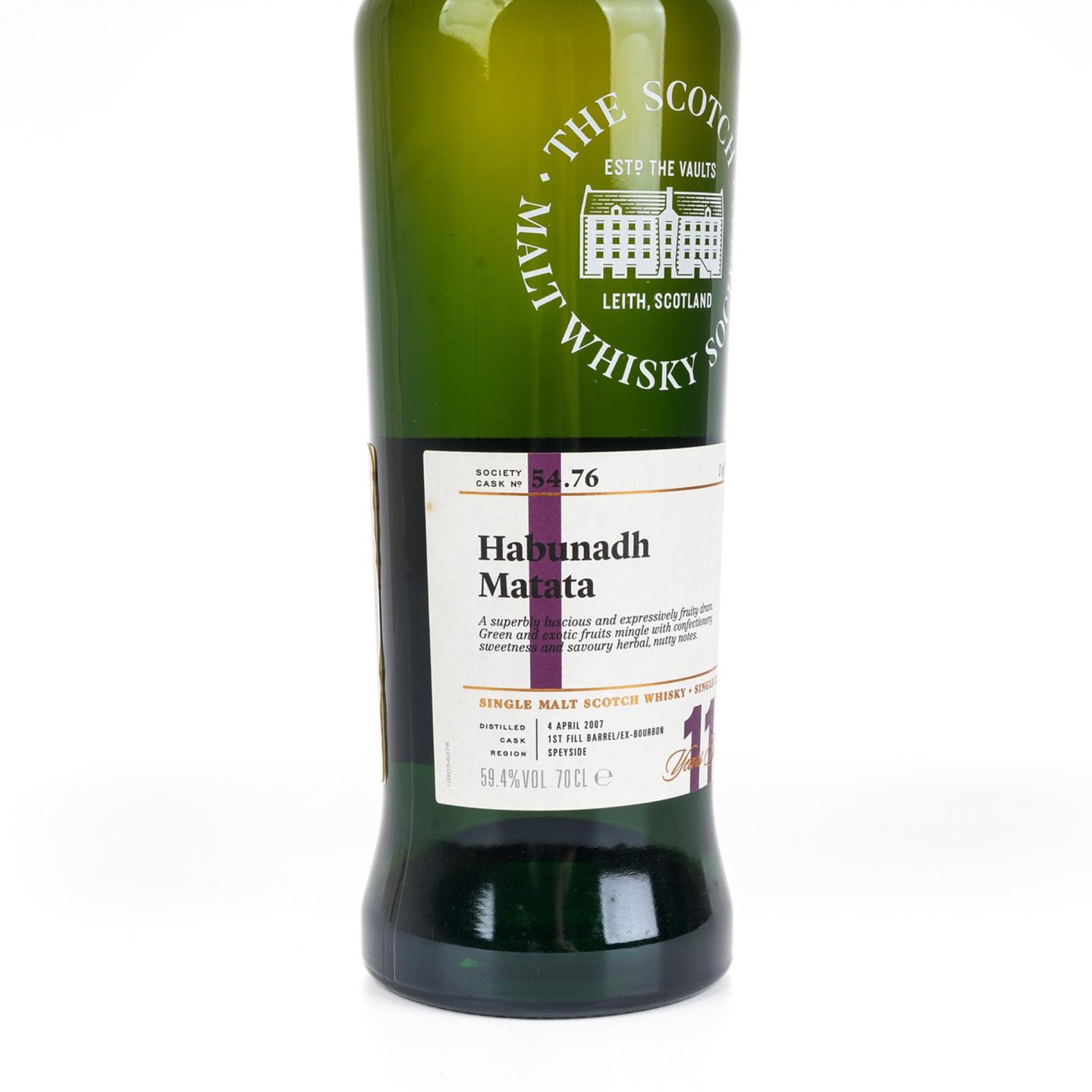 SMWS 54.76 雅伯莱 11年 2007