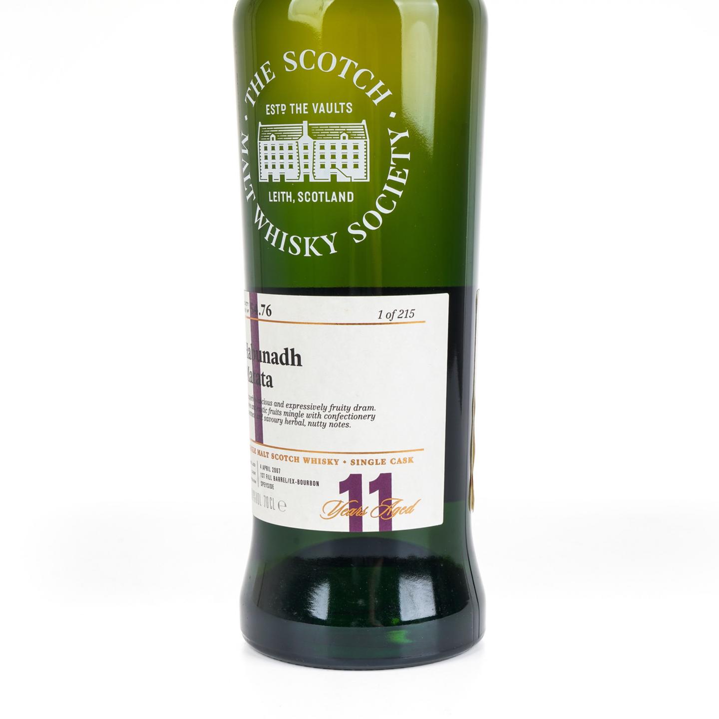 SMWS 54.76 雅伯莱 11年 2007