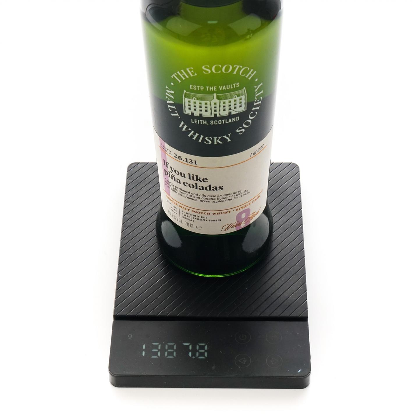 SMWS 26.131 克里尼利基 8年 2010 700ml