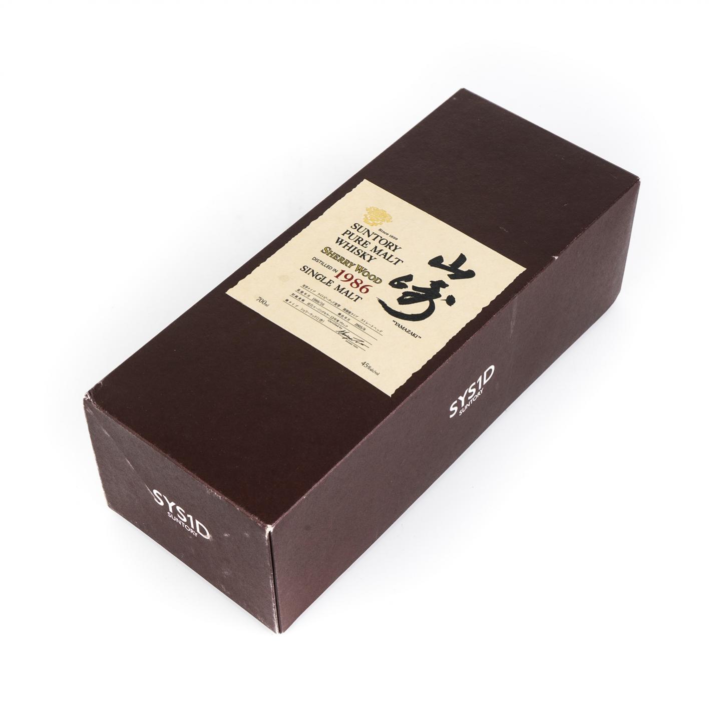 山崎 1986-2003 雪莉桶 金花标