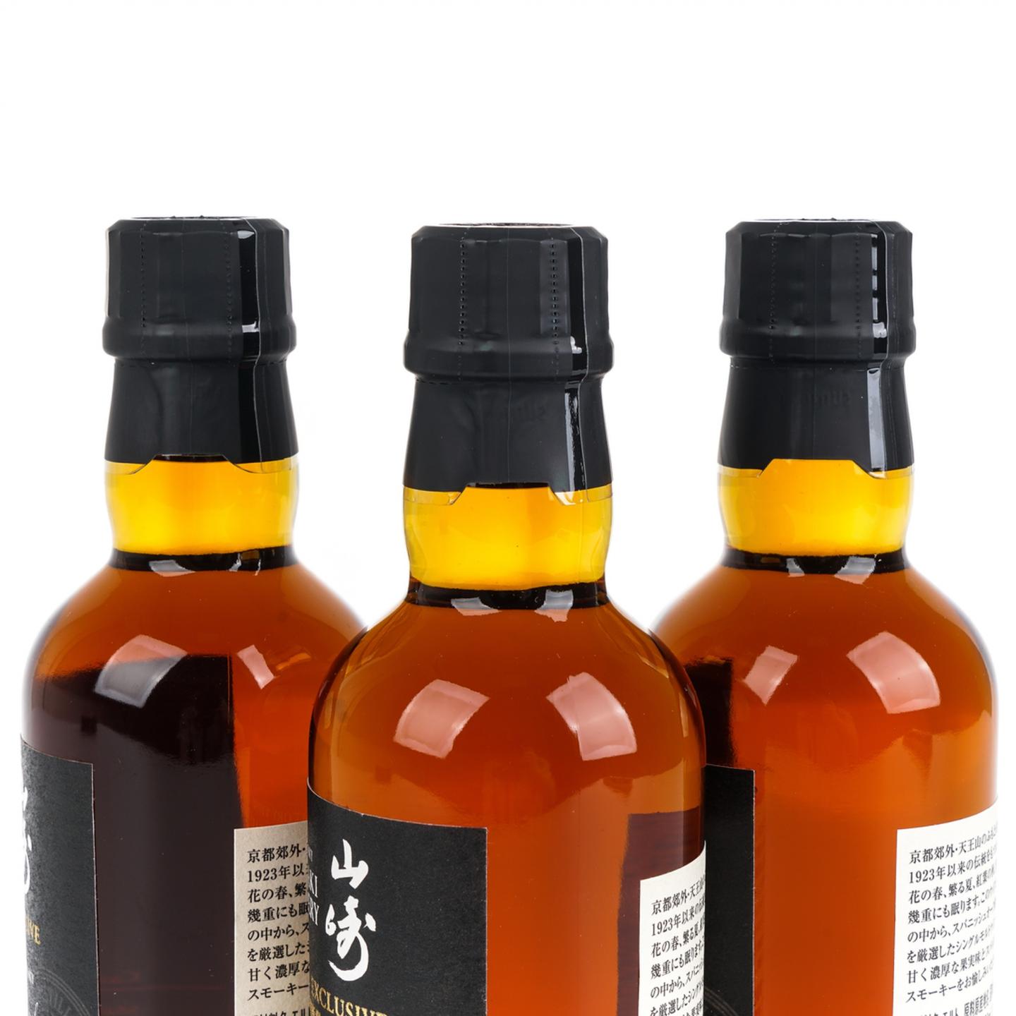 【中样】山崎蒸馏所限定 Peated Malt 180ml*3支组