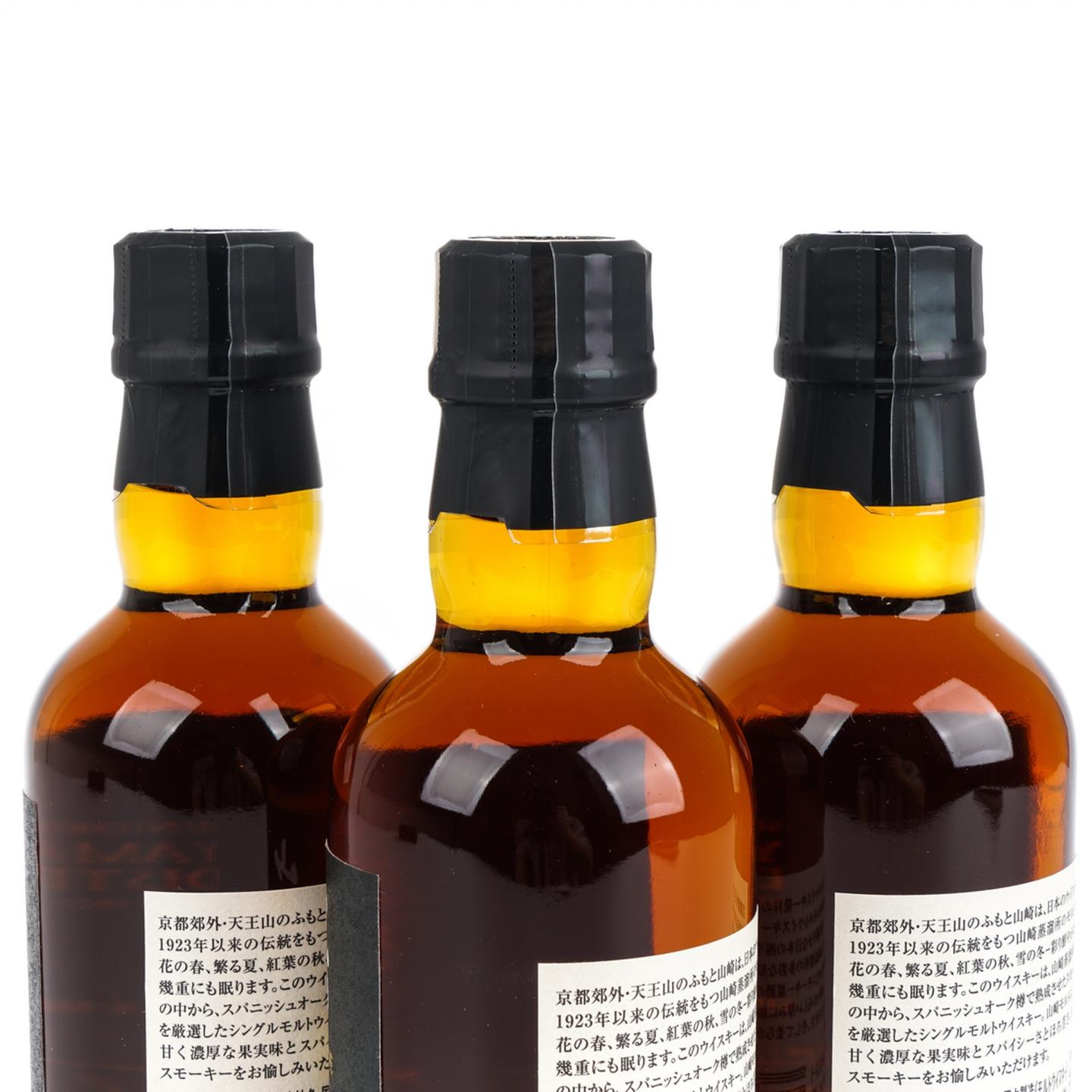 【中样】山崎蒸馏所限定 Peated Malt 180ml*3支组