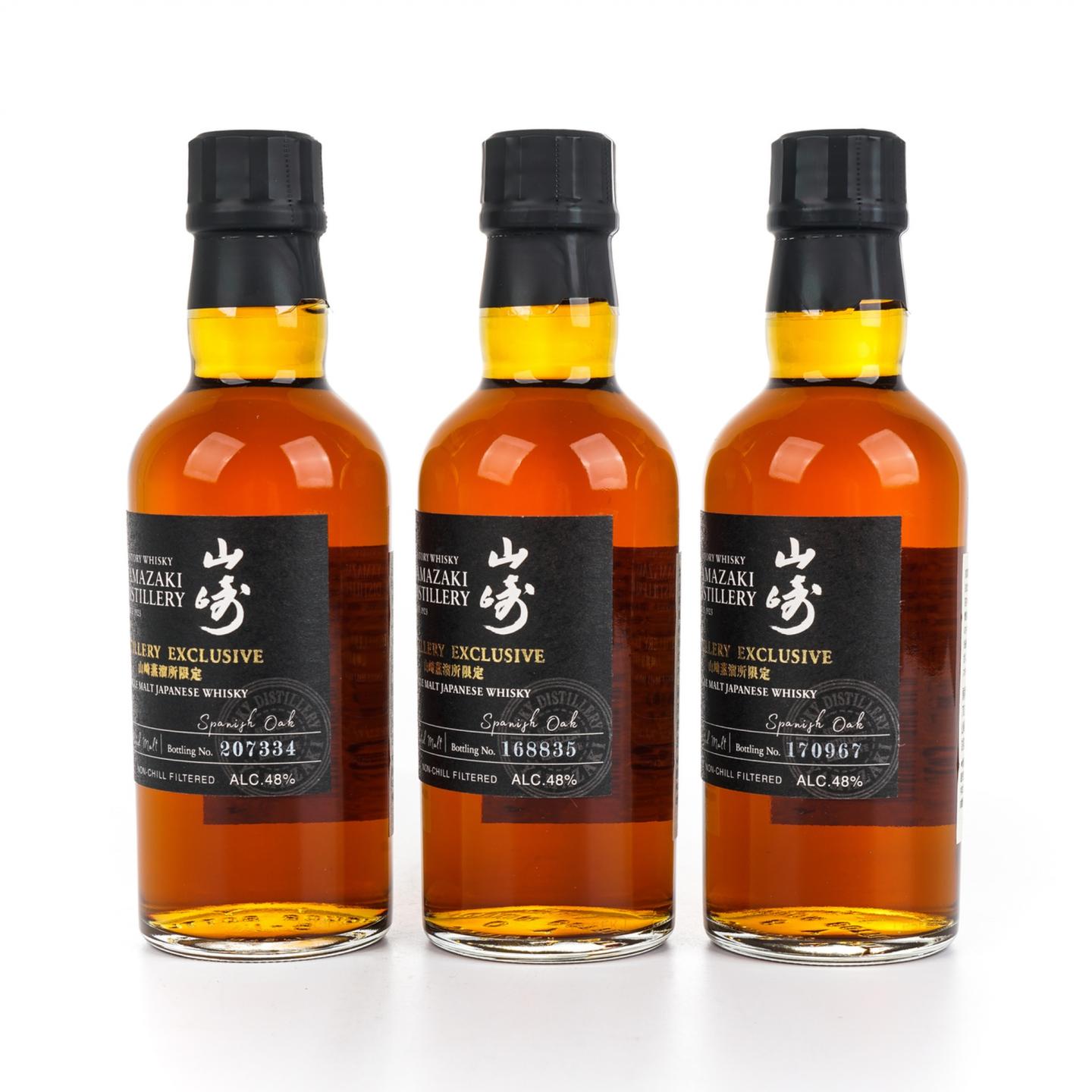 【中样】山崎蒸馏所限定 Peated Malt 180ml*3支组