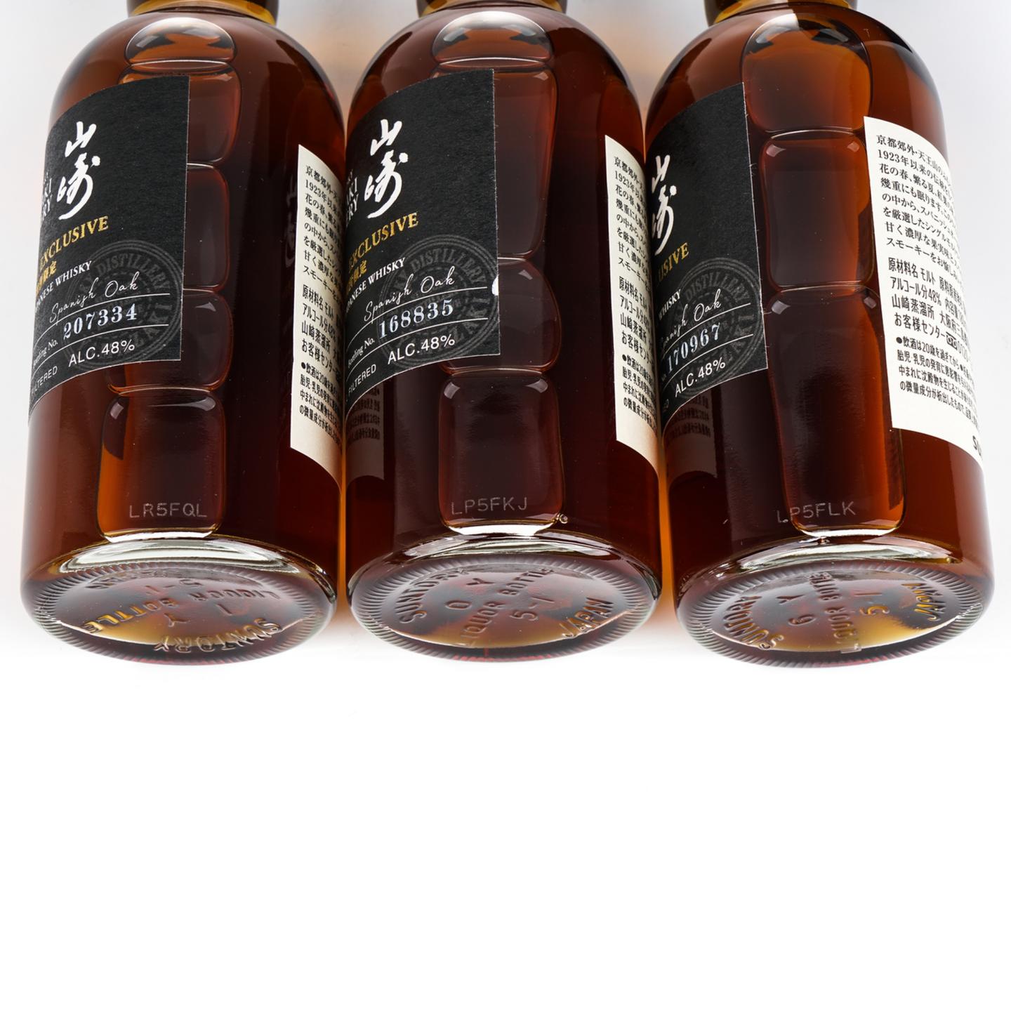 中样】山崎蒸馏所限定Peated Malt 180ml*3支组_大拍-酒虫网