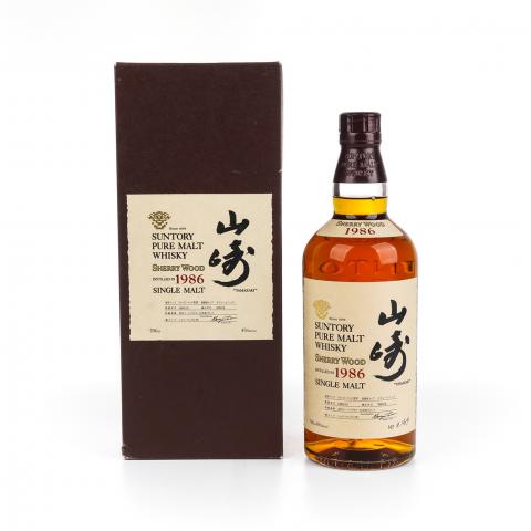 山崎 1986-2003 雪莉桶 金花标