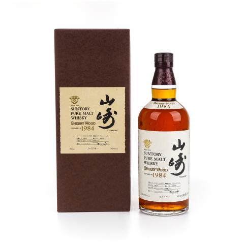 山崎 1984-1999 雪莉桶 金花标