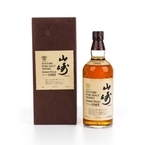 山崎 1985-2000 雪莉桶 金花标