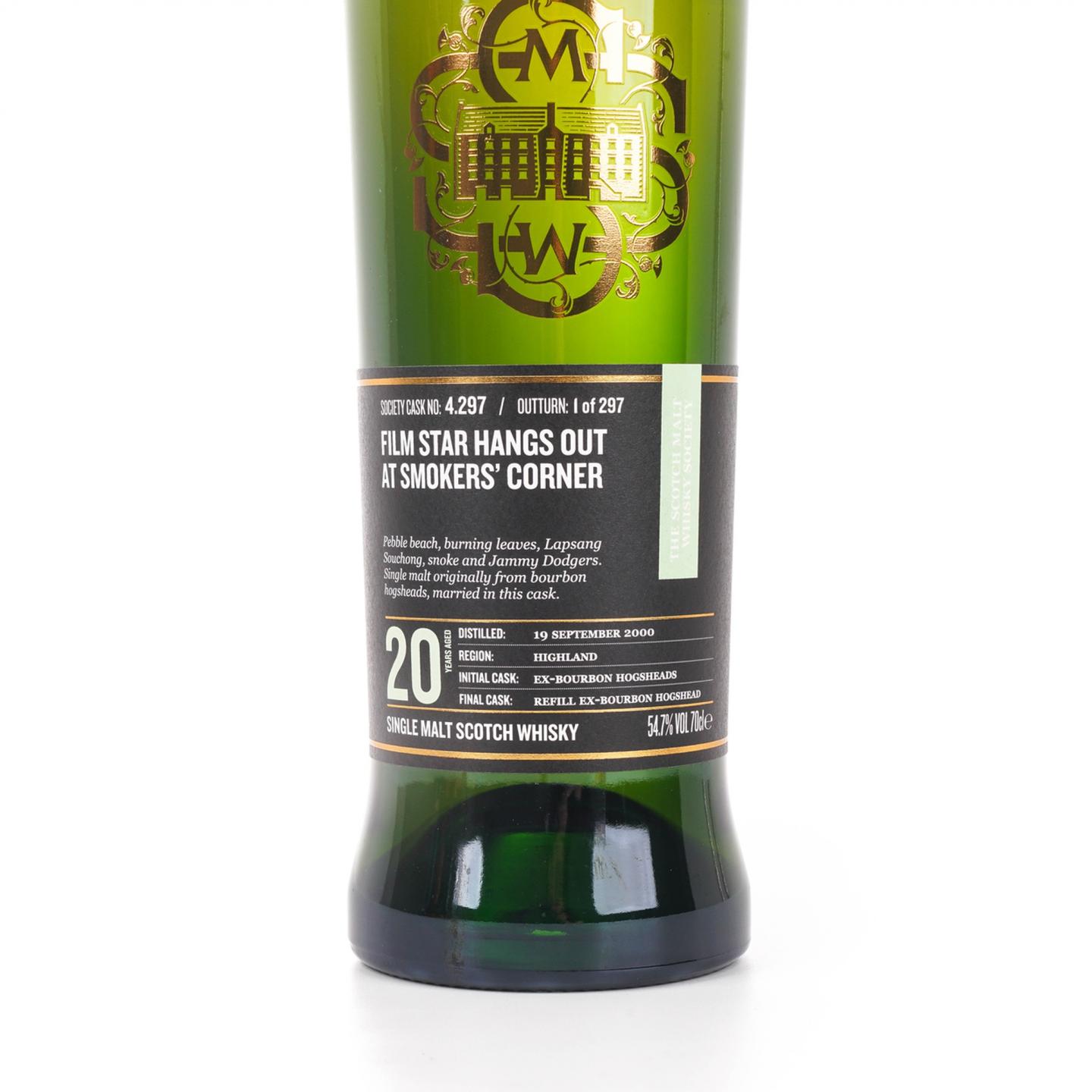 SMWS 4.297 高原骑士 20年 2000