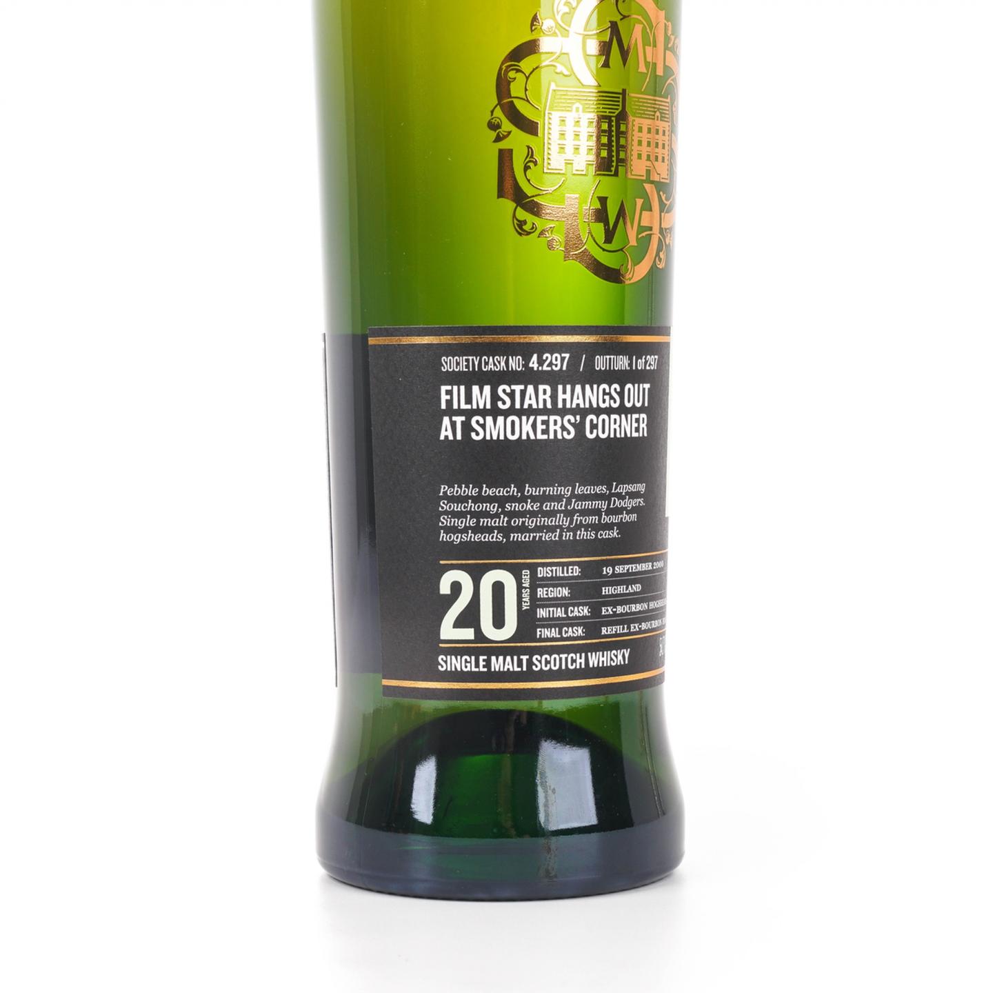 SMWS 4.297 高原骑士 20年 2000