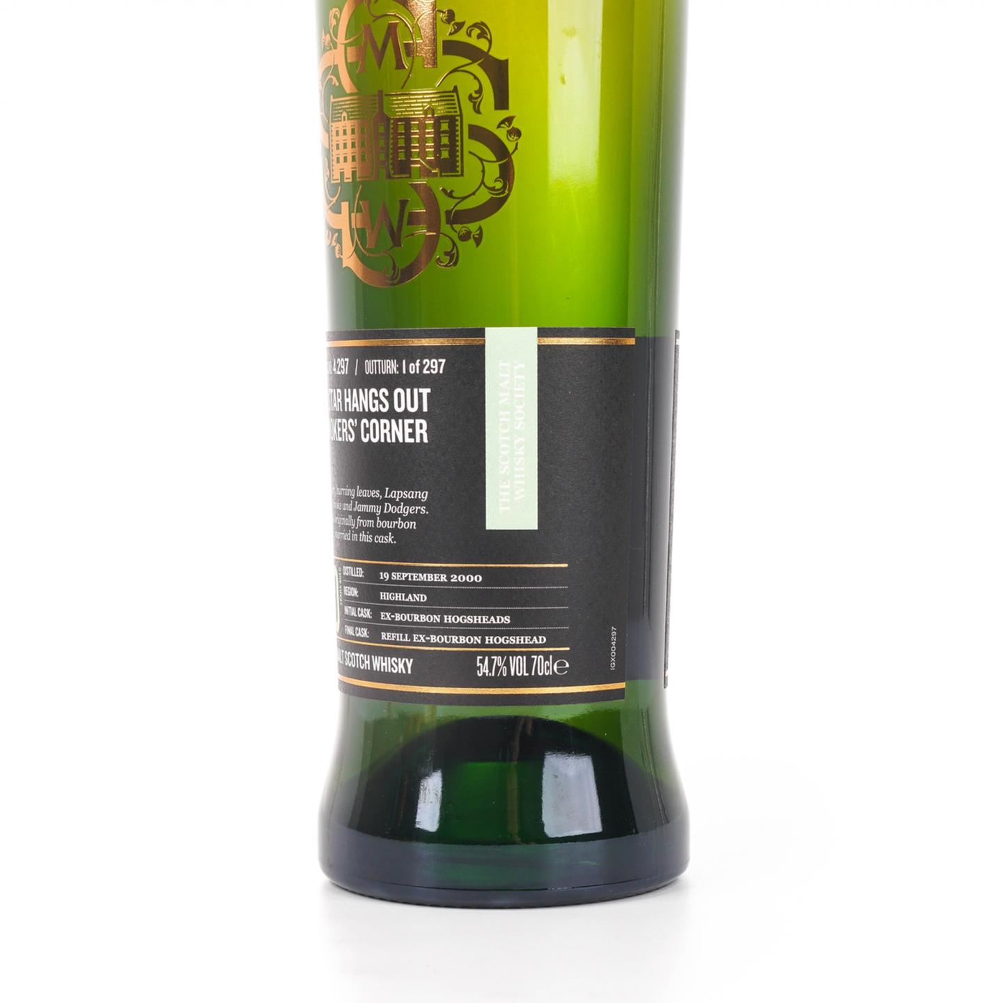 SMWS 4.297 高原骑士 20年 2000