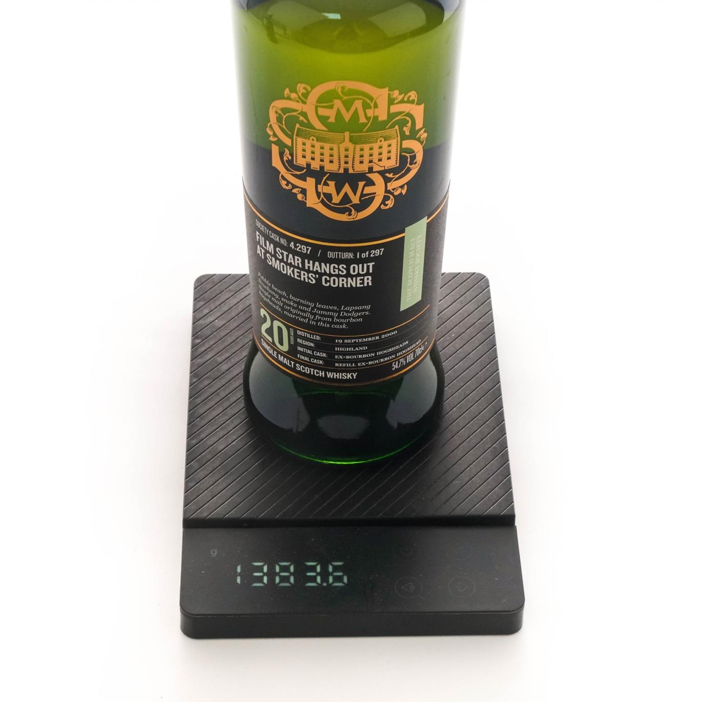 SMWS 4.297 高原骑士 20年 2000