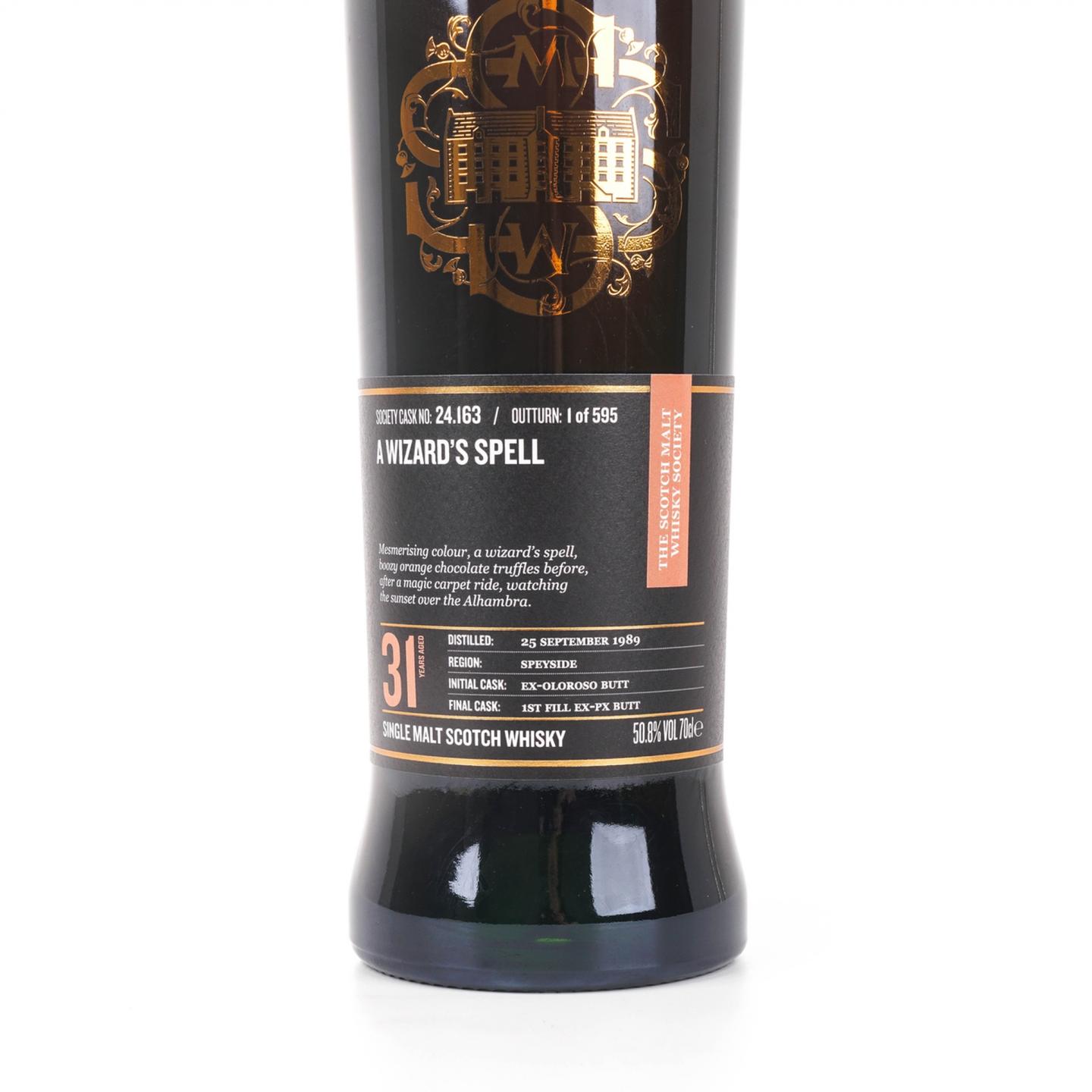 SMWS 24.163 麦卡伦 31年 1989 雪莉桶