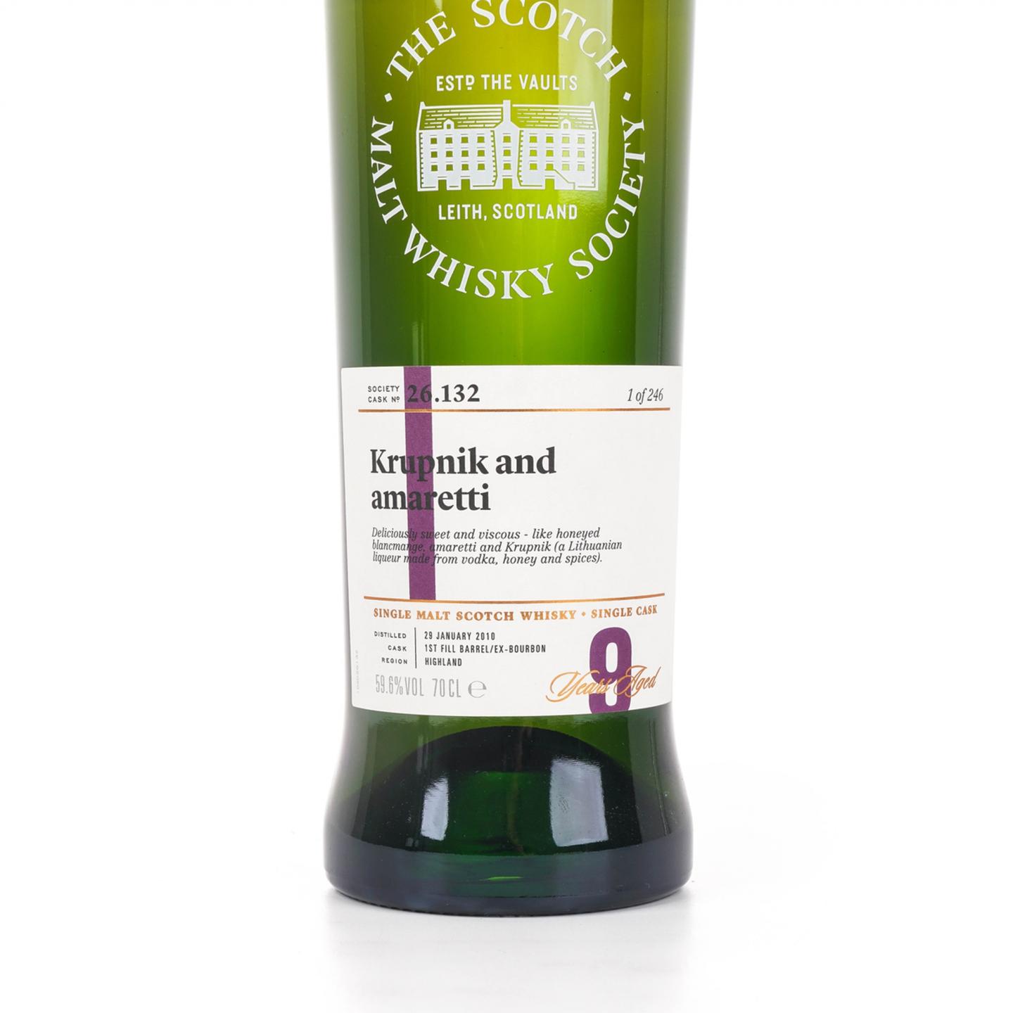 SMWS 26.132 克里尼利基 9年 2010 行货