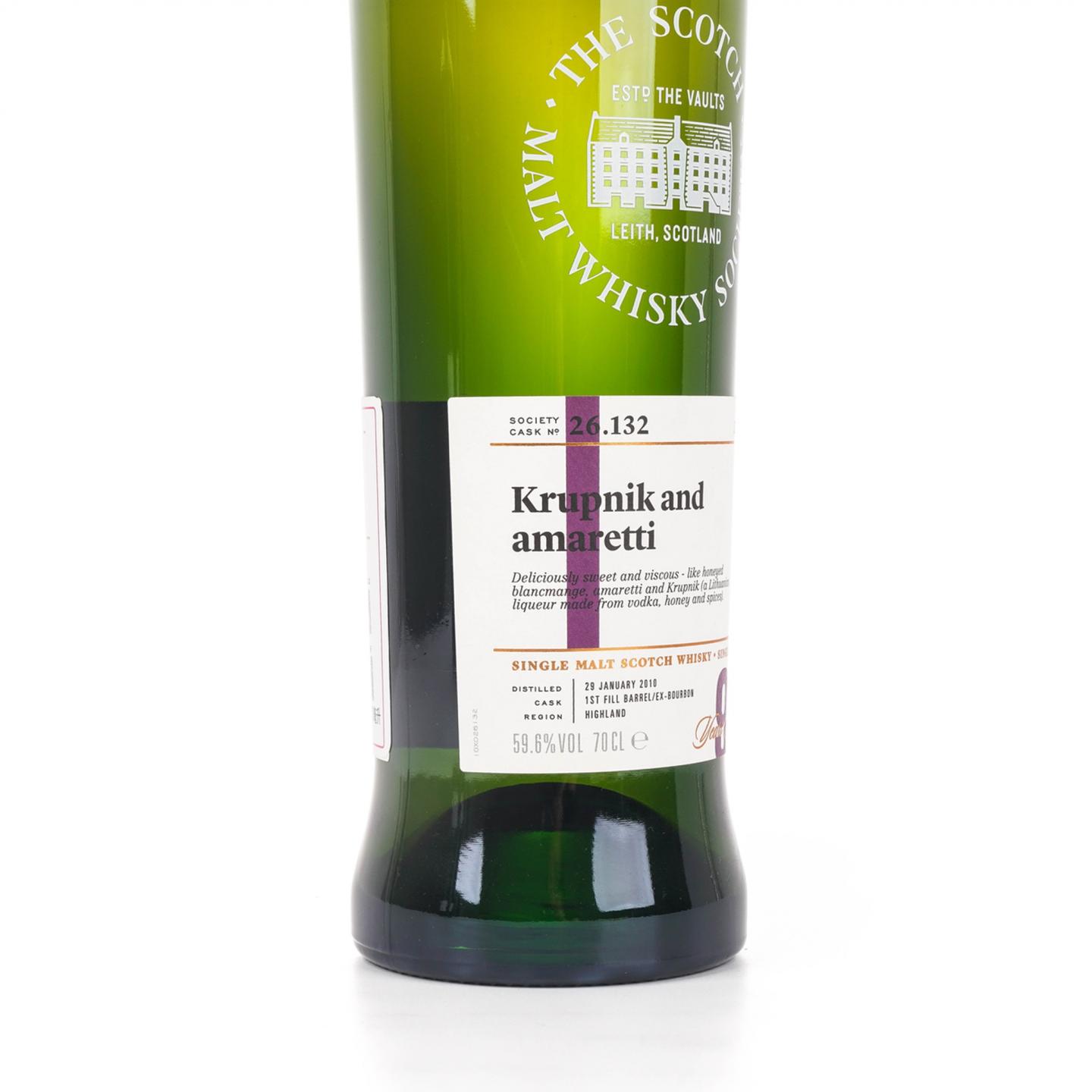 SMWS 26.132 克里尼利基 9年 2010 行货