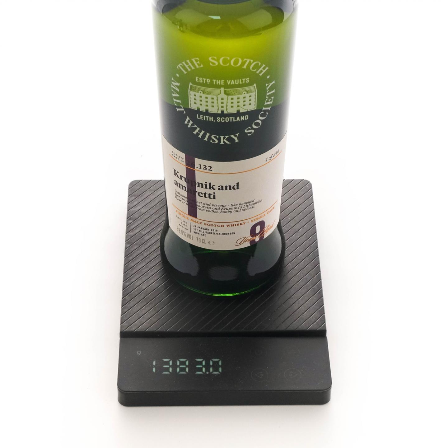 SMWS 26.132 克里尼利基 9年 2010 行货