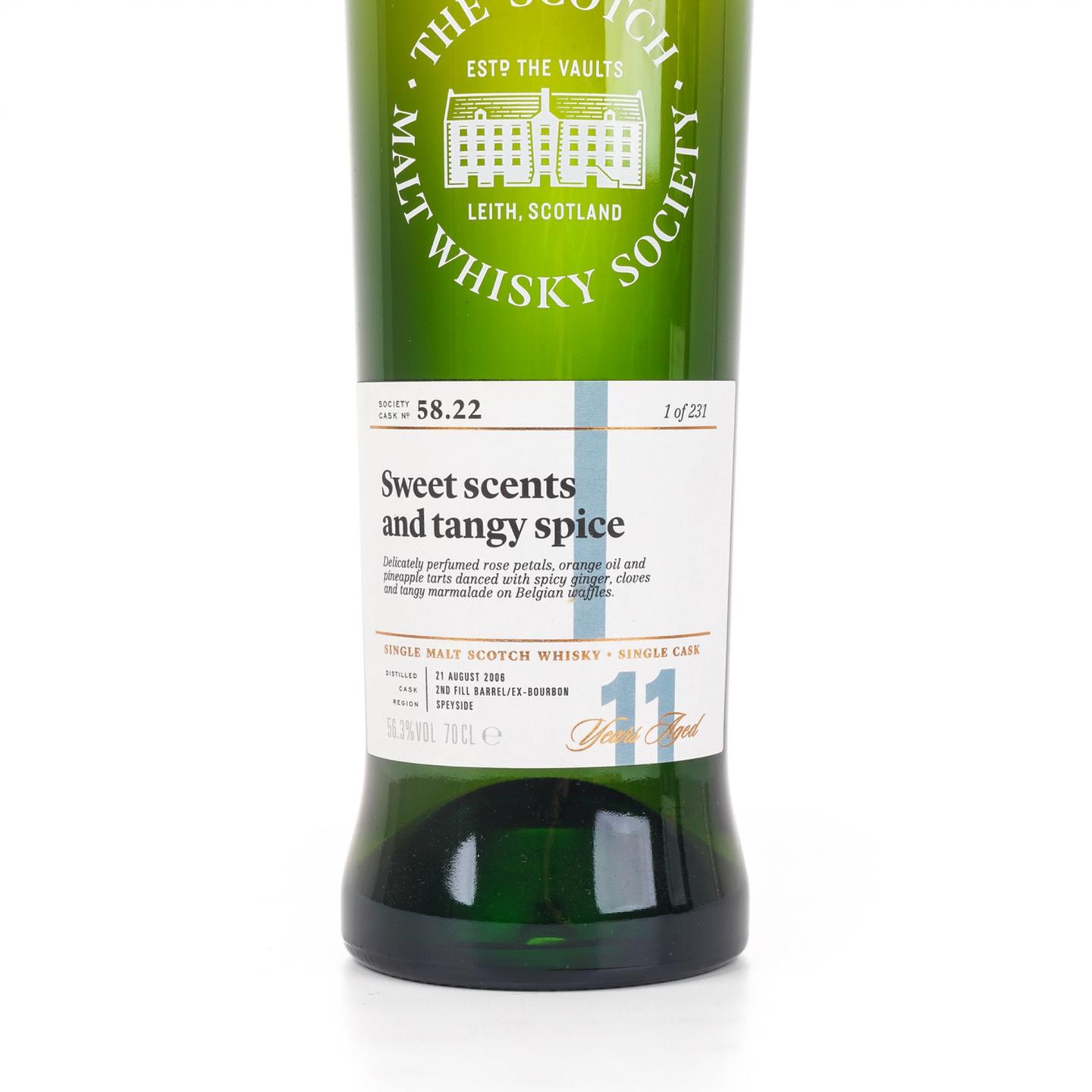 SMWS 58.22 斯特拉塞斯拉 11年 2006