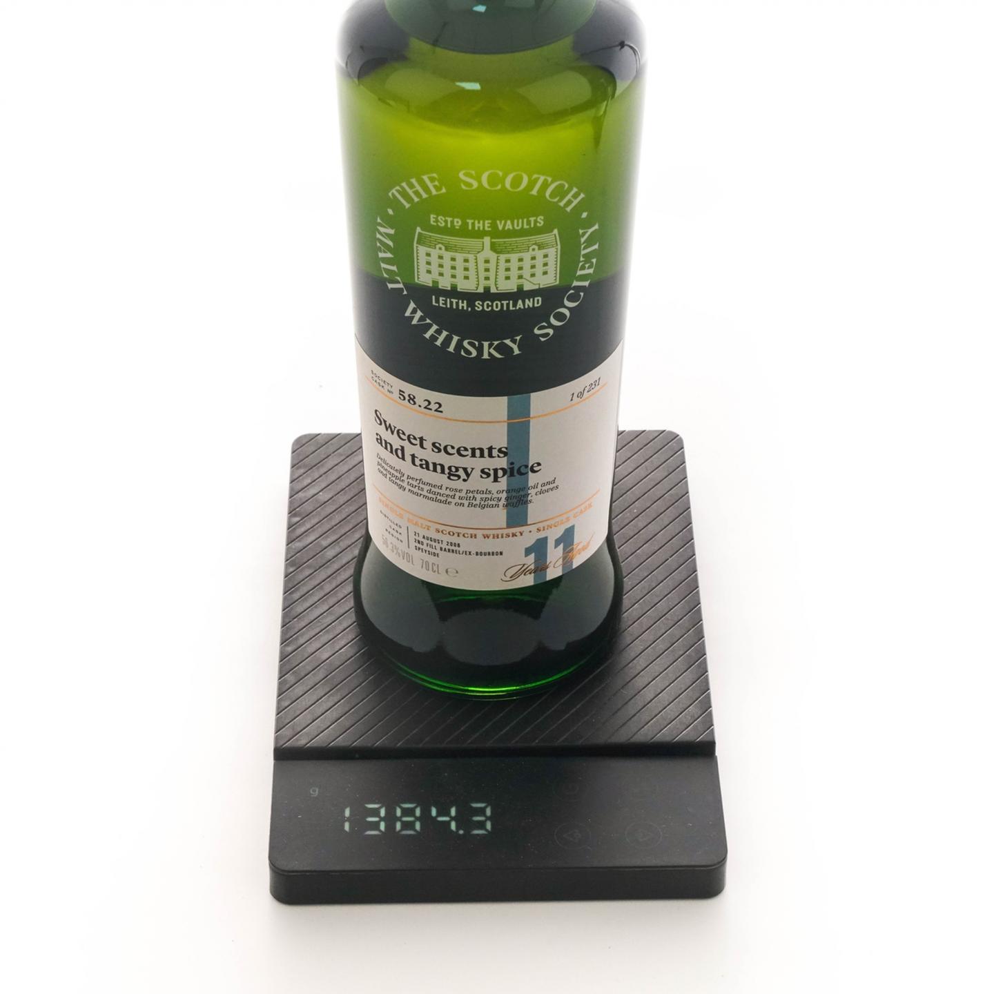 SMWS 58.22 斯特拉塞斯拉 11年 2006