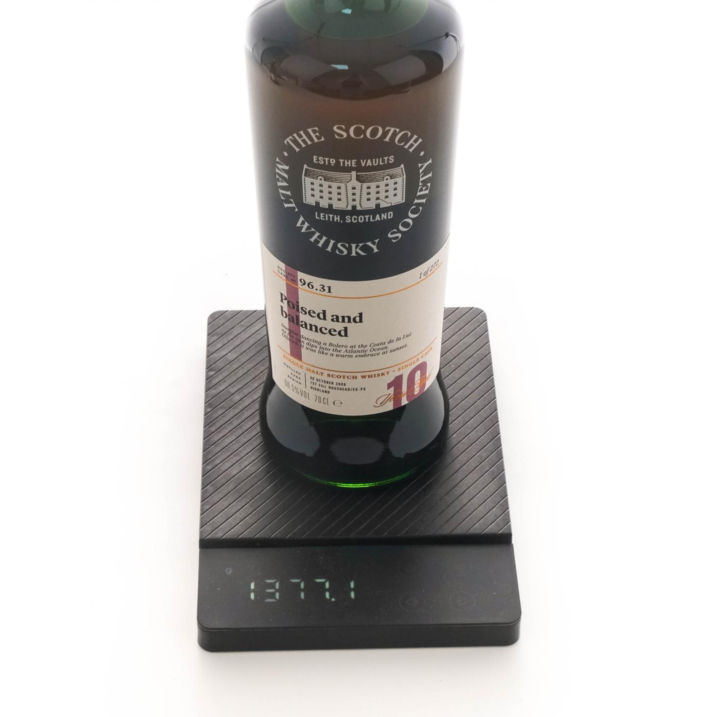SMWS 96.31 格兰多纳 10年 2008