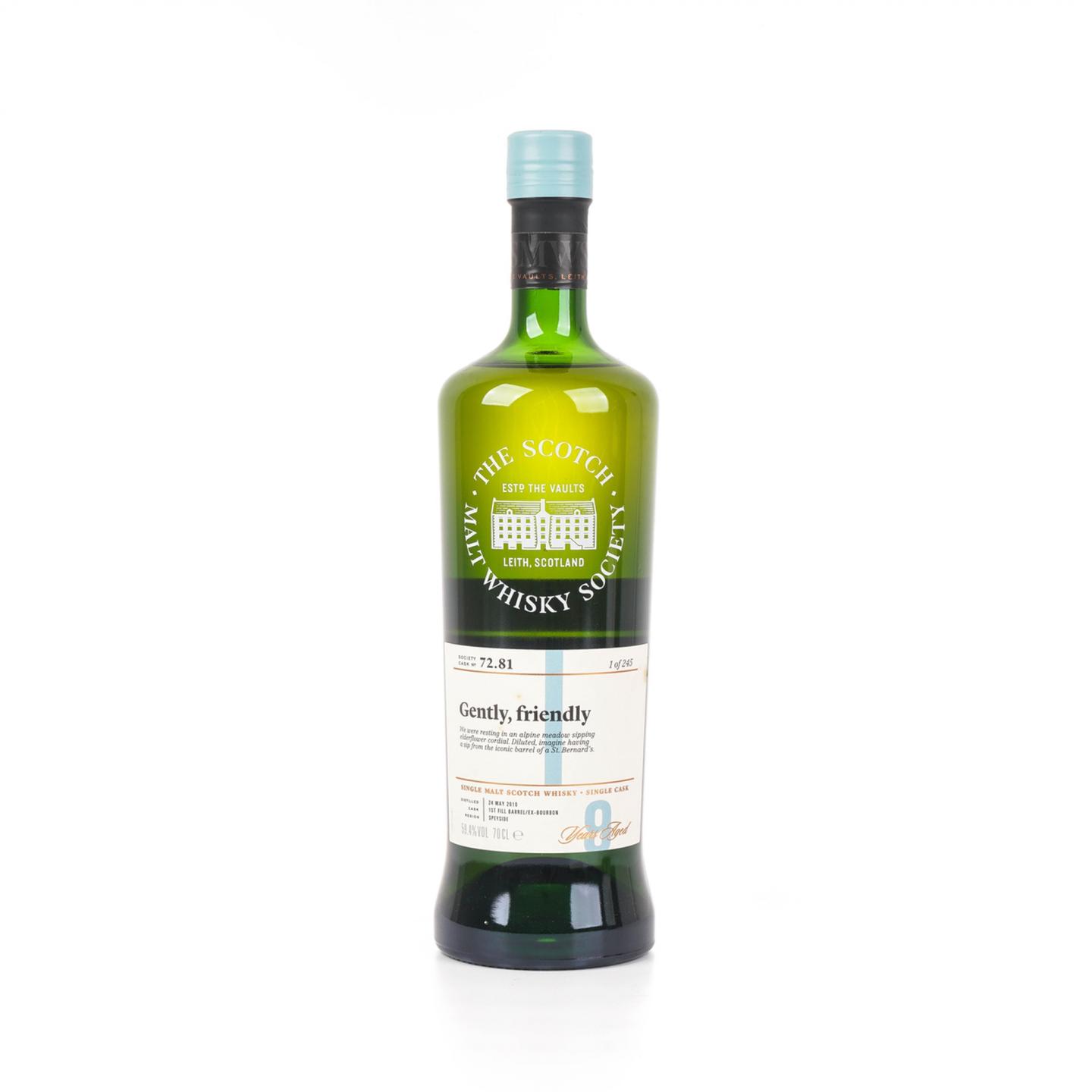 SMWS 72.81 弥尔顿达夫 9年 2010 行货