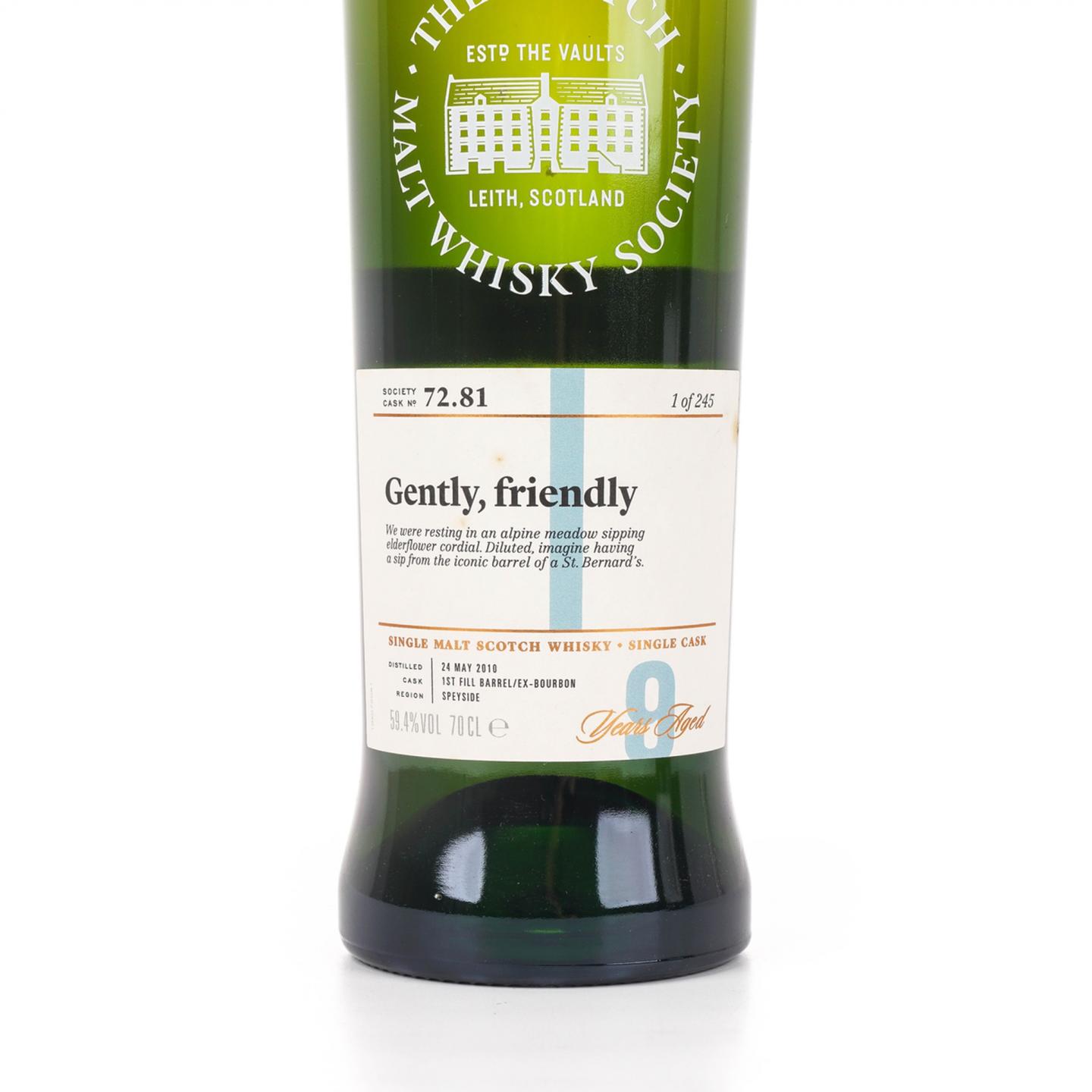 SMWS 72.81 弥尔顿达夫 9年 2010 行货