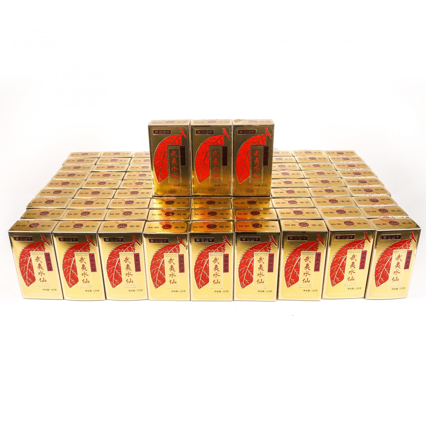 1999年 仙岩茶厂 武夷水仙 特级 84盒组*125g 干仓