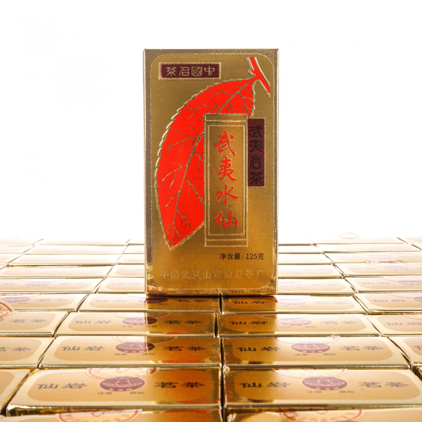 1999年 仙岩茶厂 武夷水仙 特级 84盒组*125g 干仓