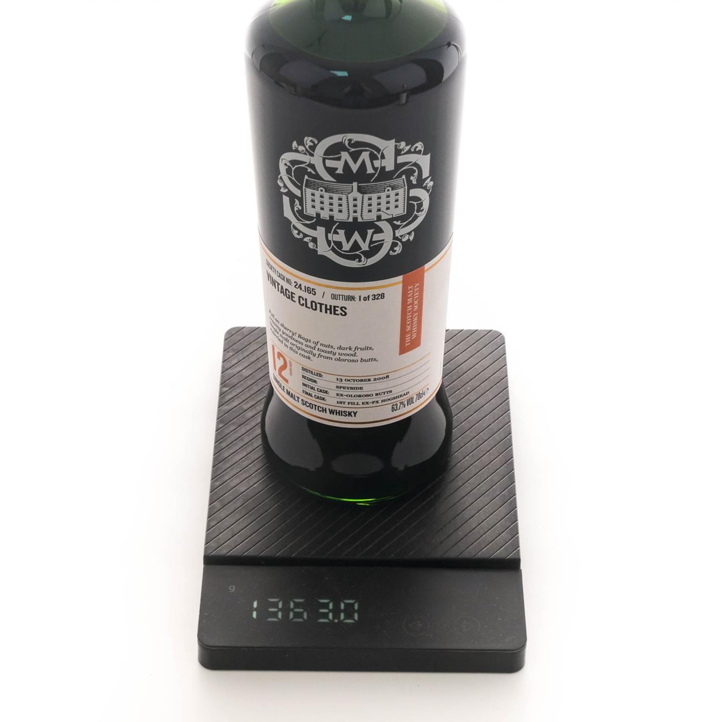 SMWS 24.165 麦卡伦 12年 2008 雪莉桶 行货