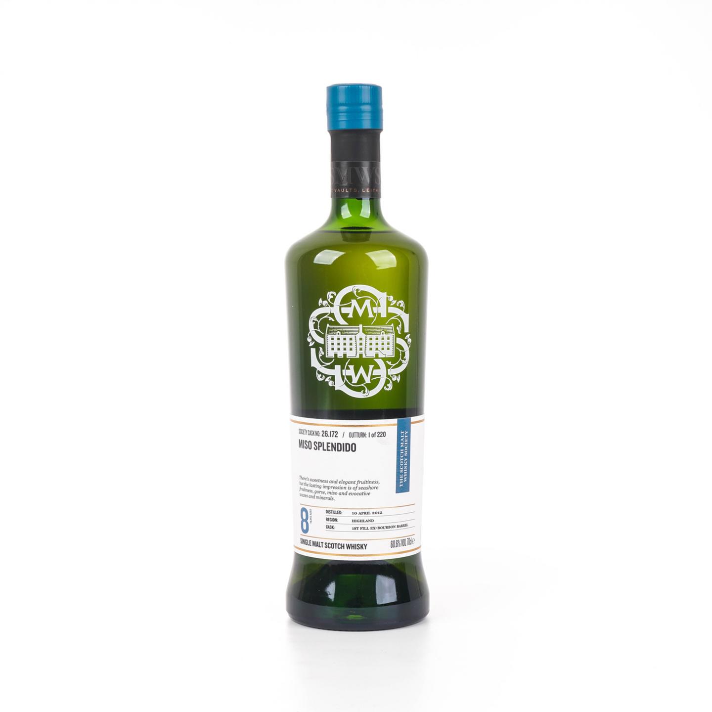 SMWS 26.172 克里尼利基 8年 2012 行货