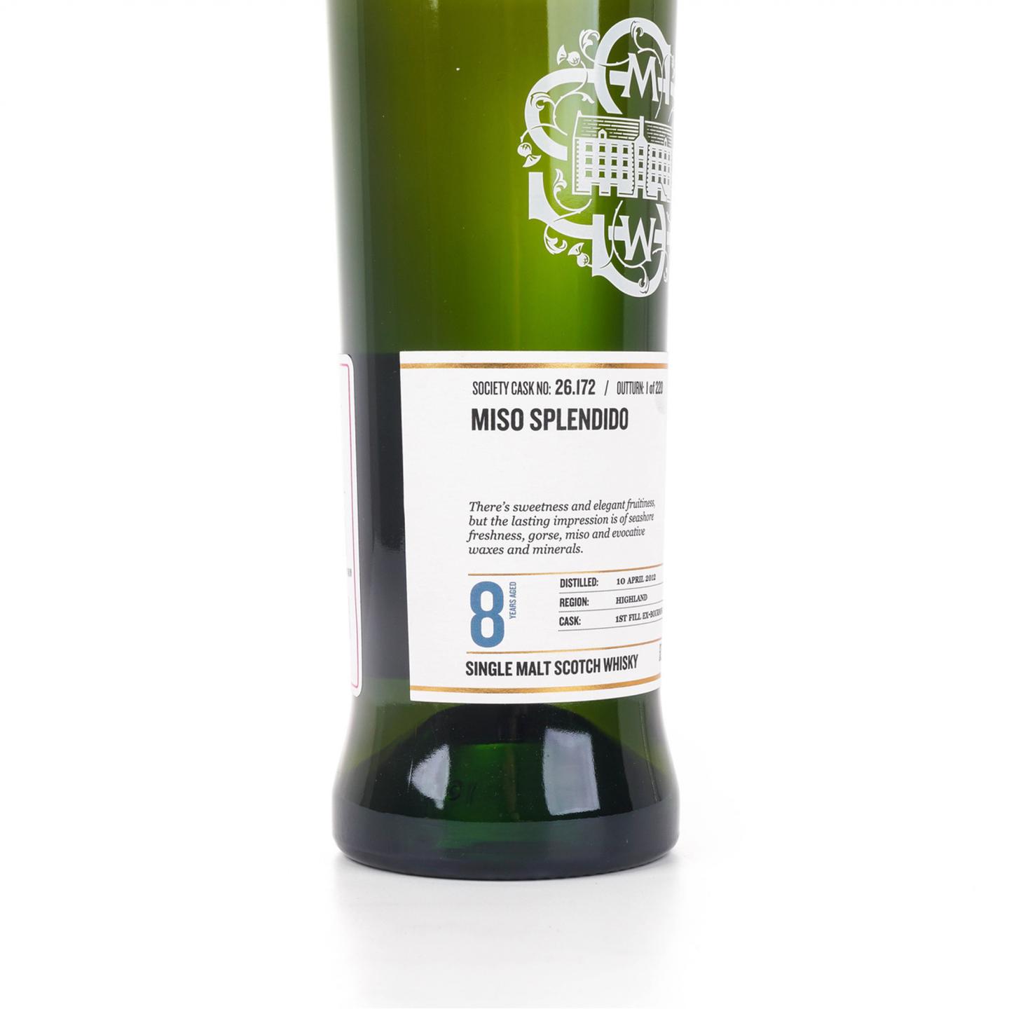 SMWS 26.172 克里尼利基 8年 2012 行货