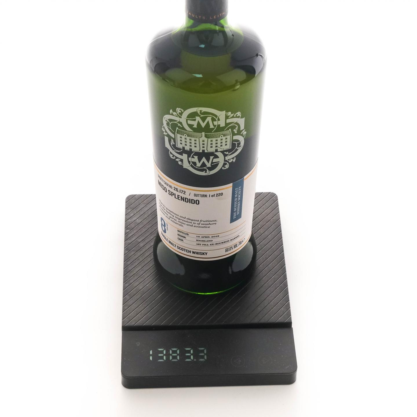 SMWS 26.172 克里尼利基 8年 2012 行货