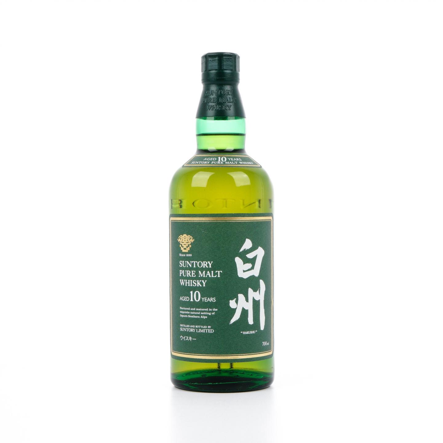 白州 10年 金花标