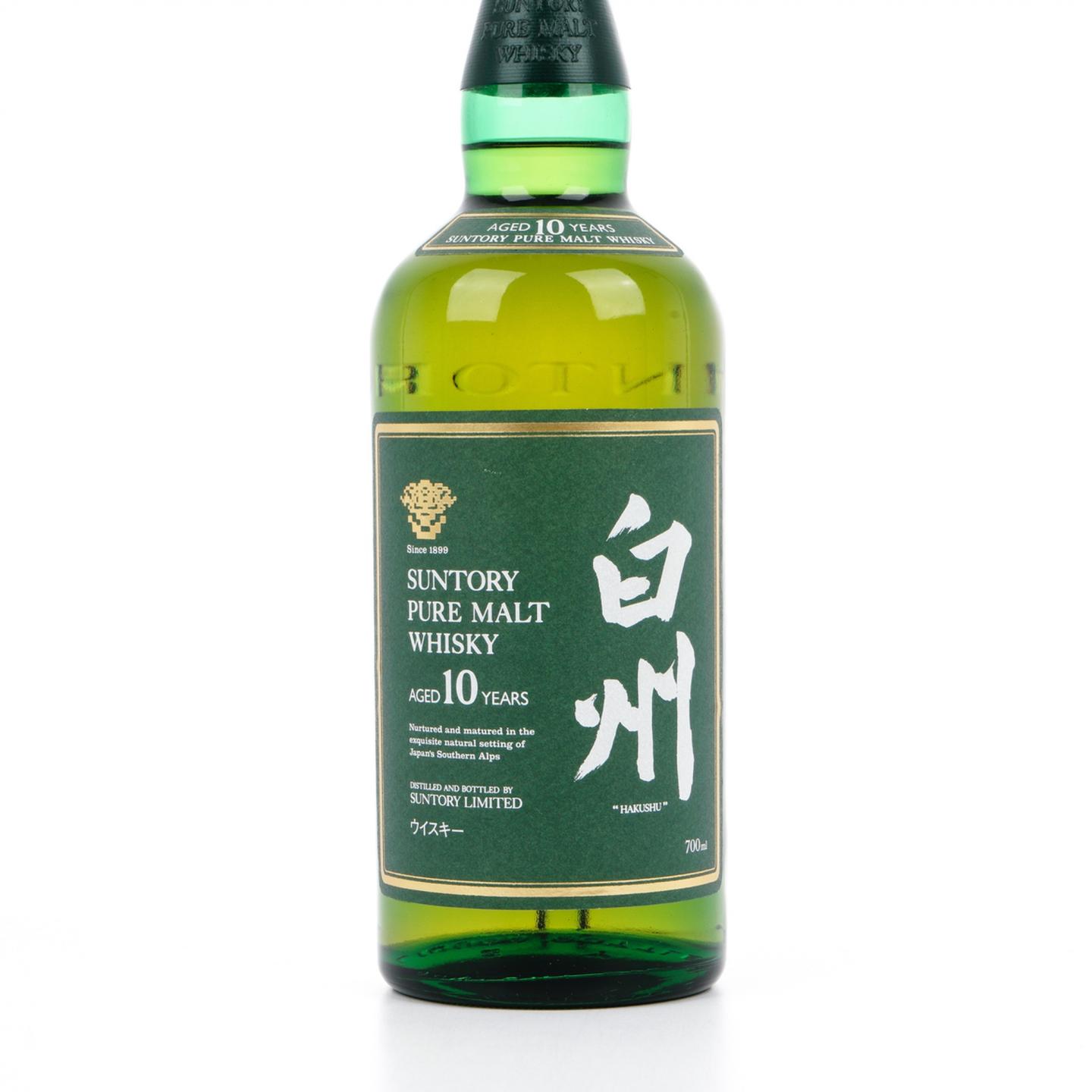 白州 10年 金花标